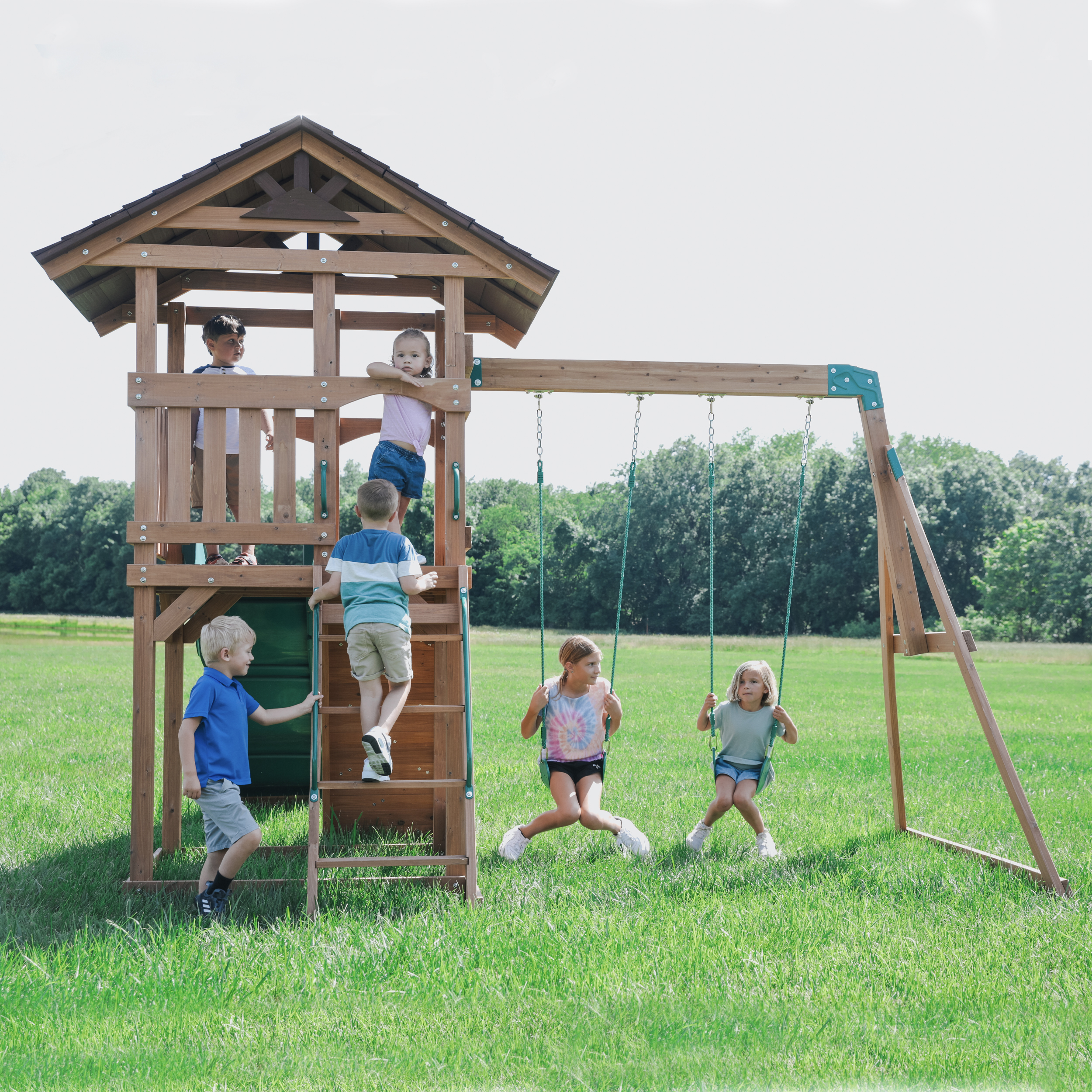 Backyard Discovery Lightning Ridge Climbing Frame