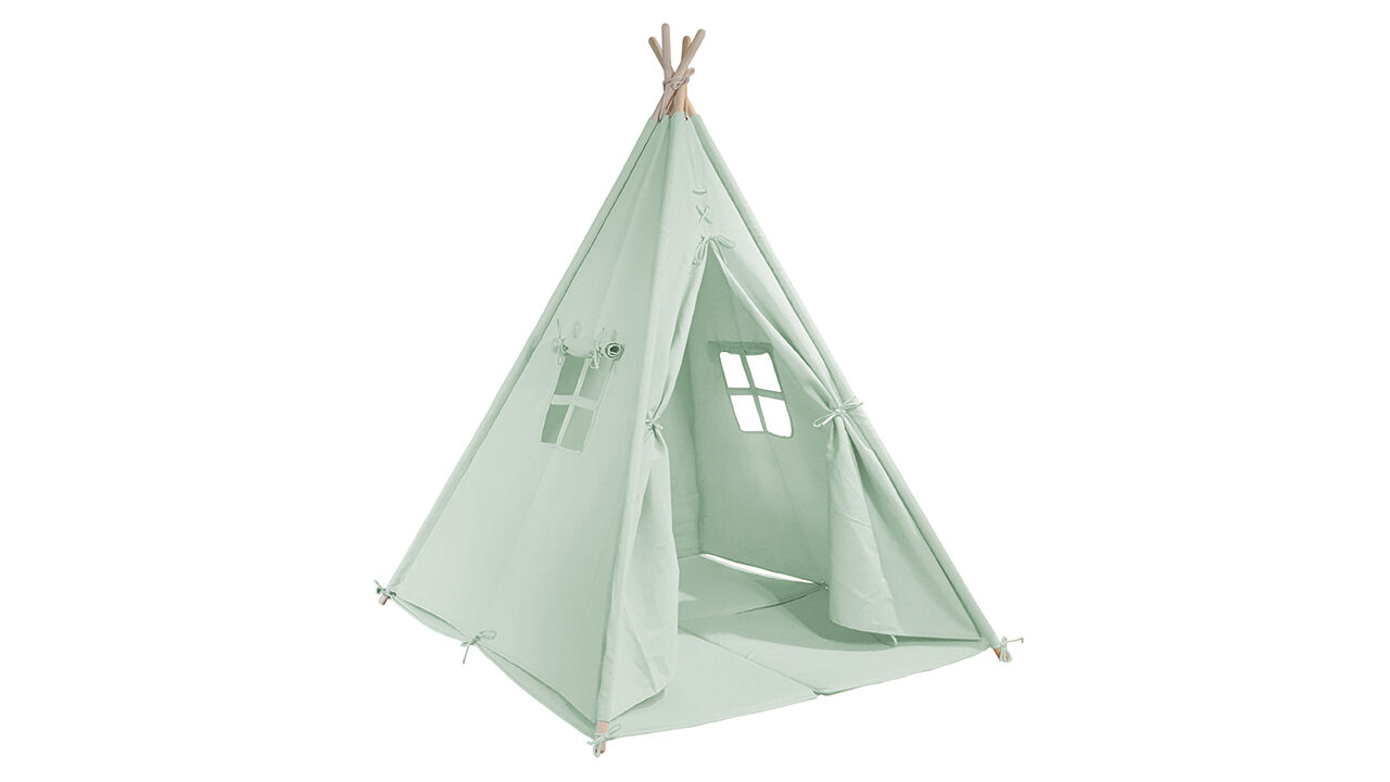 Sunny Alba Teepee Tent - Pastel Green