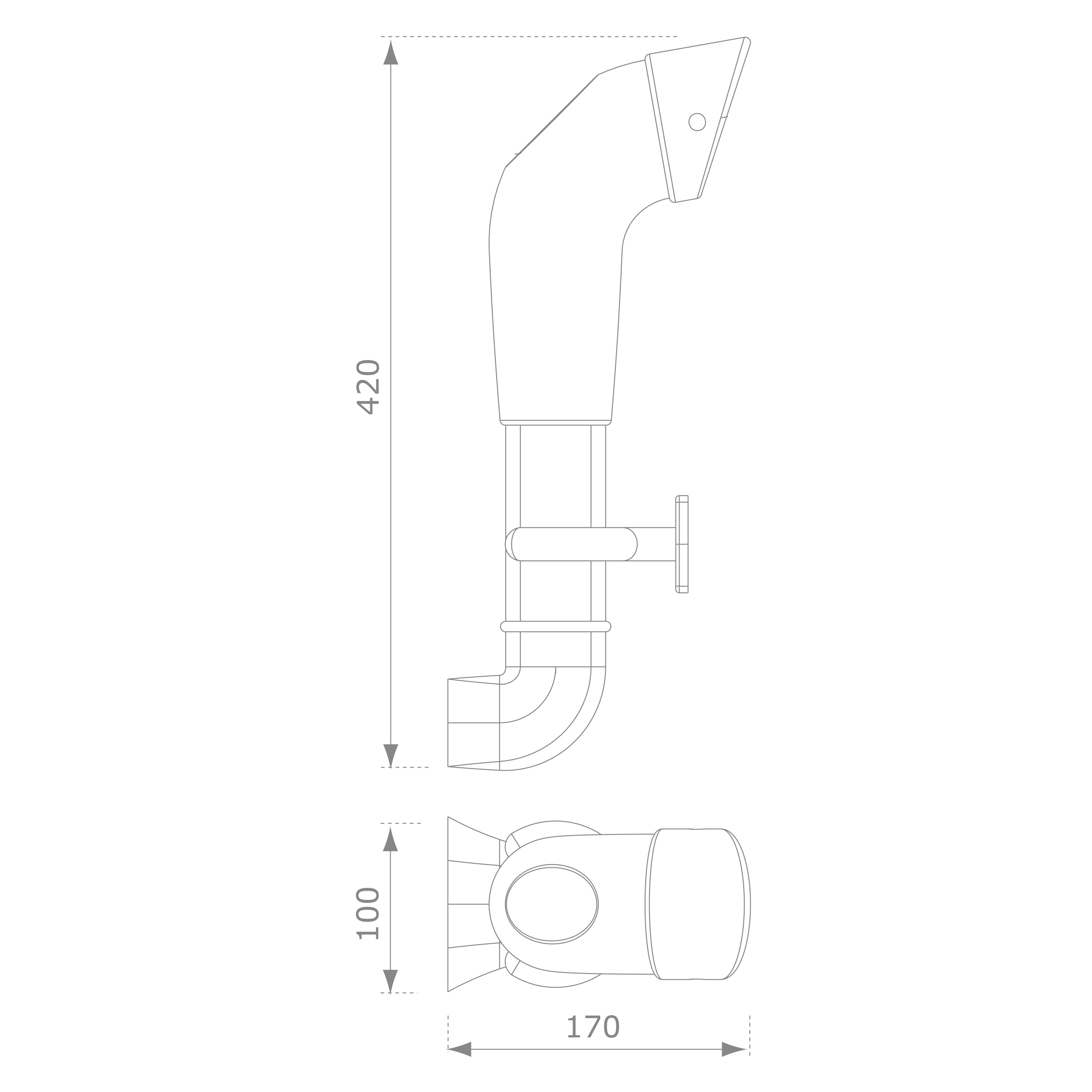 AXI Periscope - Lime Green