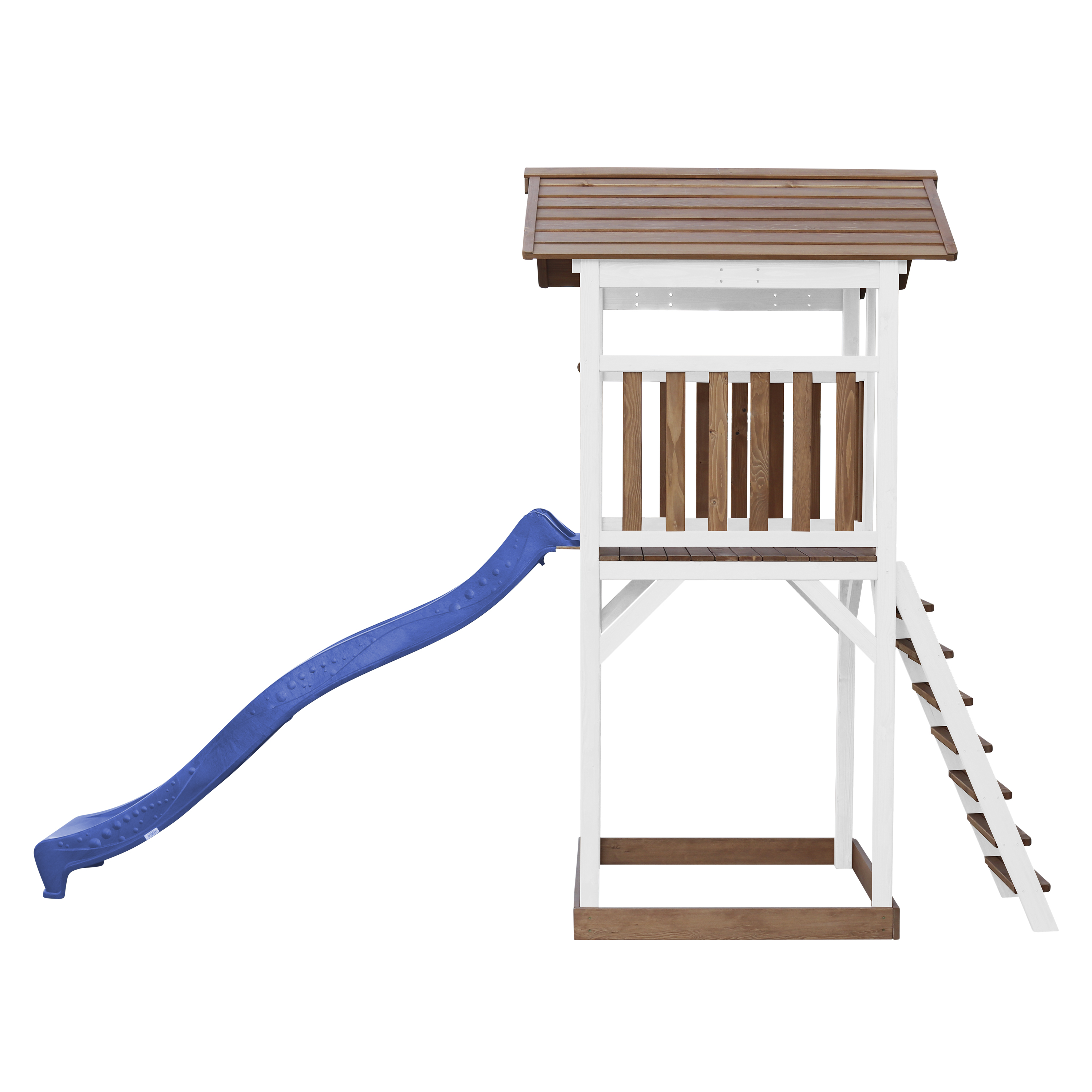 AXI Beach Tower Brown/White - Blue Slide