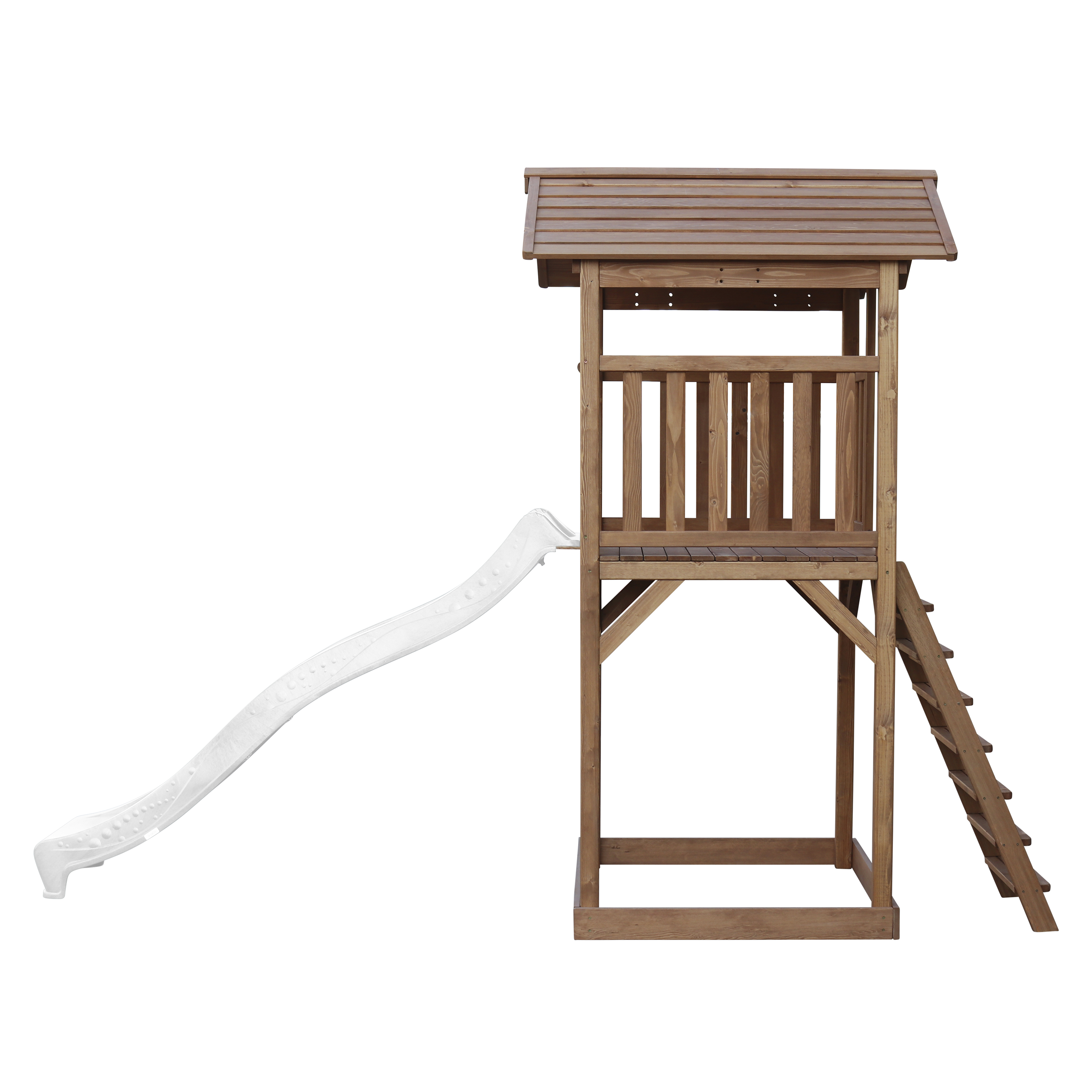 AXI Beach Tower Brown - White Slide