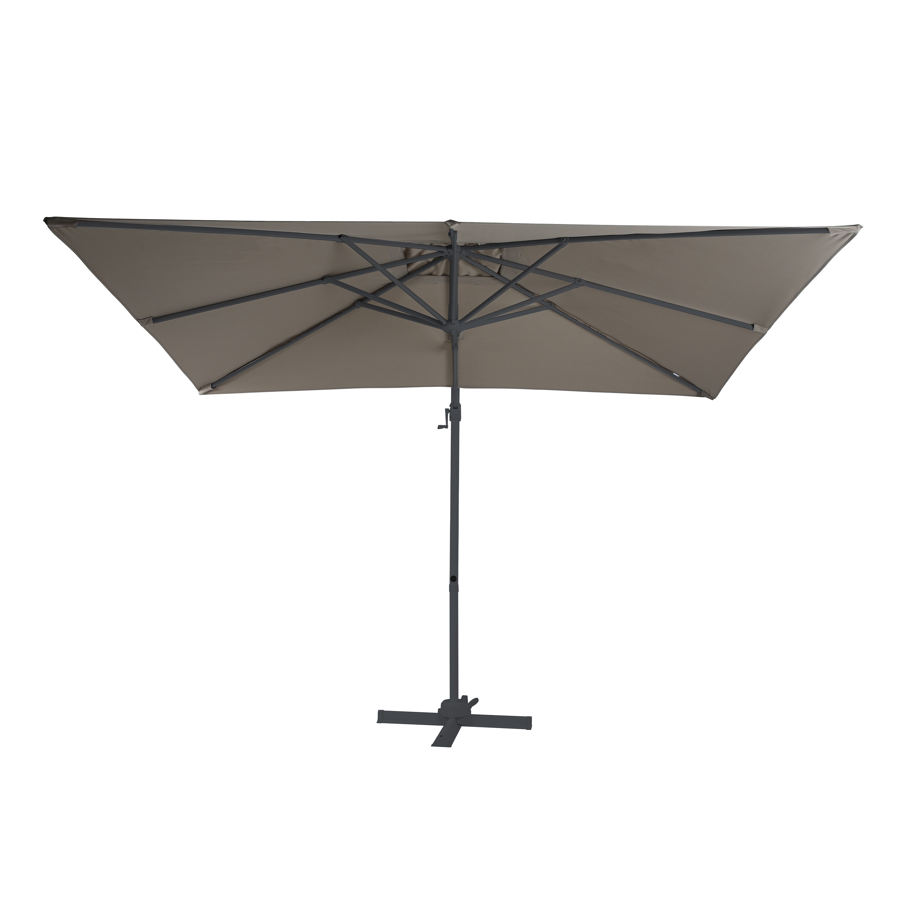 AXI Coco Cantilever Parasol 200x300cm - Grey/Taupe