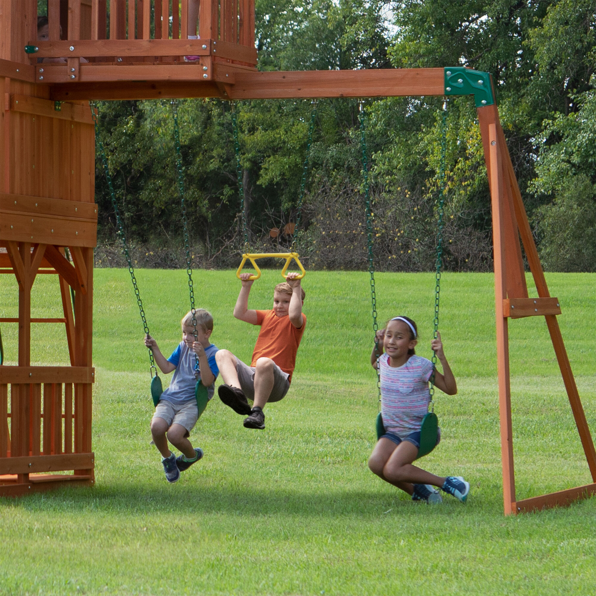 Backyard Discovery Skyfort II Climbing Frame