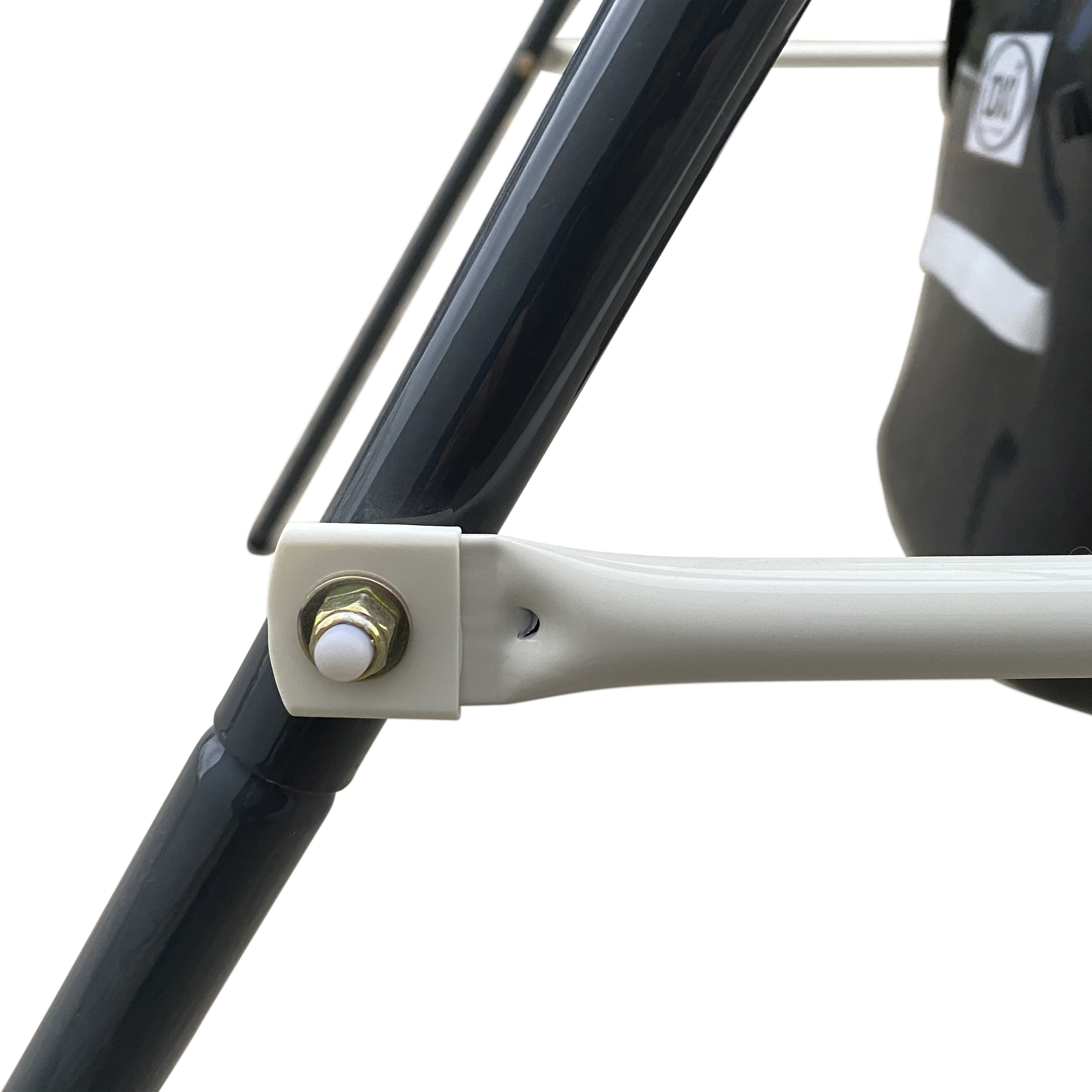 AXI Metalen Baby Schommel met zitje Antraciet/crÃ¨me