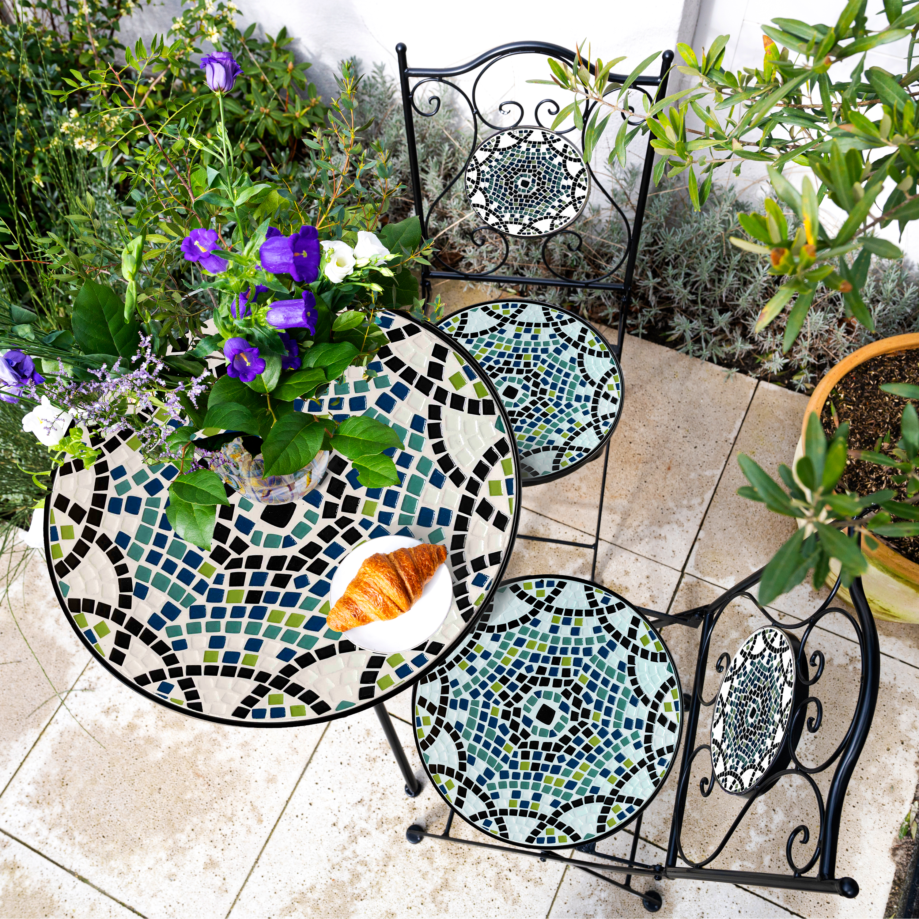 AXI Amélie Bistro Set Mosaic - Multicolor