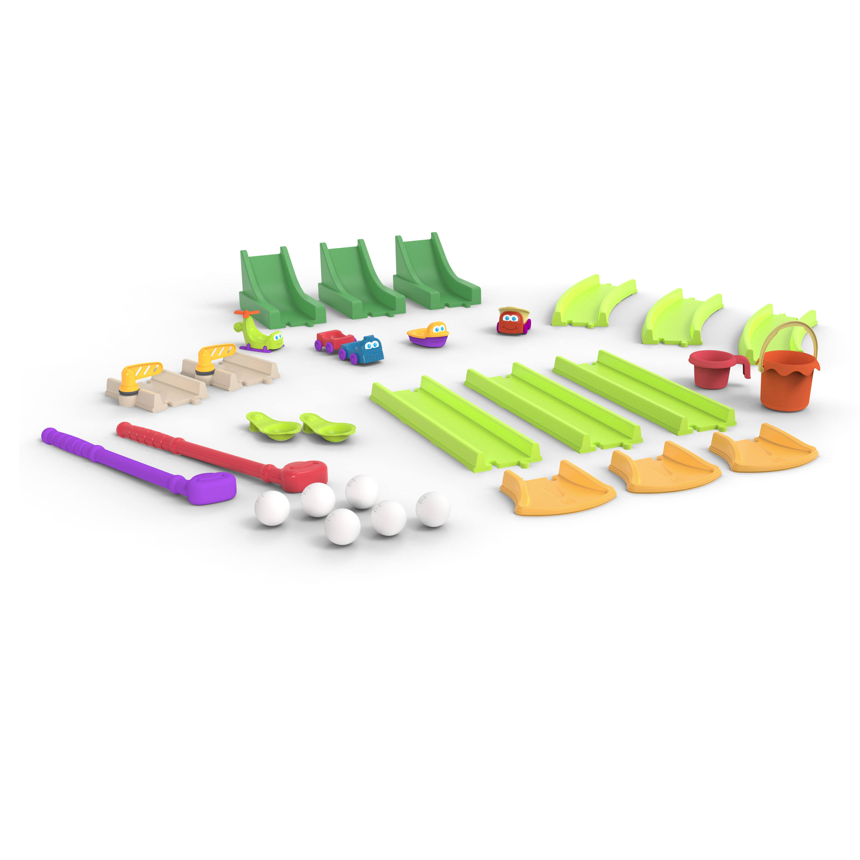 Putt & Splash Center Water Table and Mini Golf Set