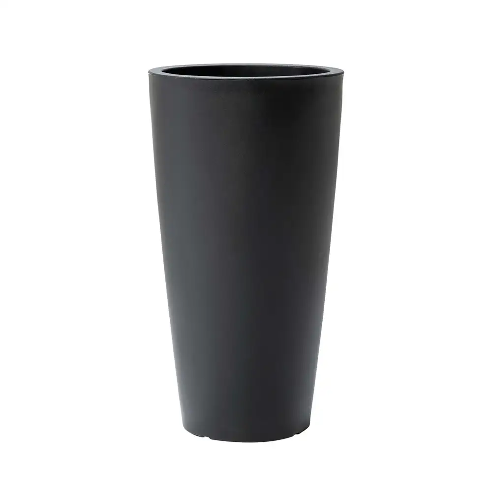 Step2 Tremont Round Flower Pot Large - Onyx Black