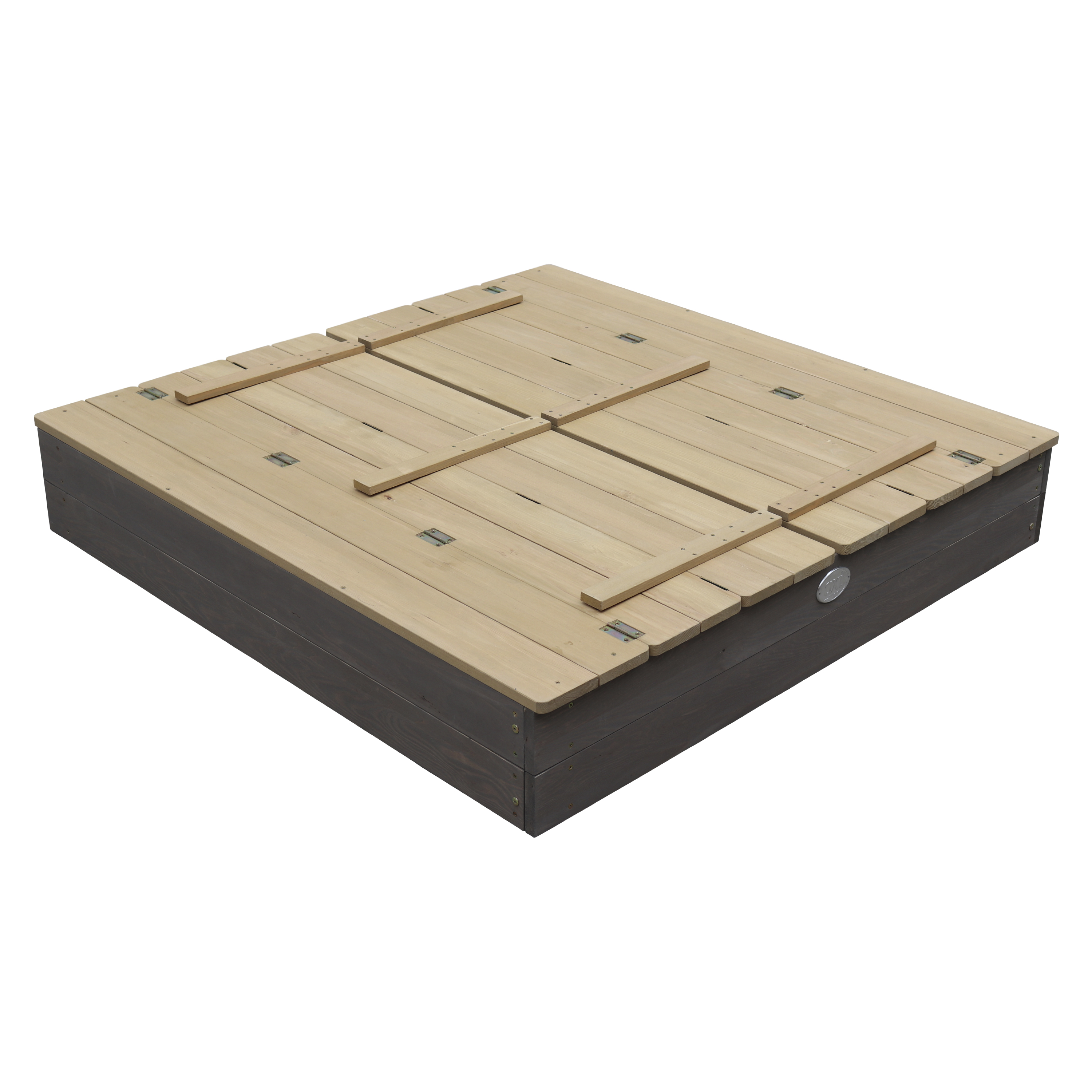 AXI Ella XL Sandbox Grey/Brown - 120 x 120 cm - Limited Edition
