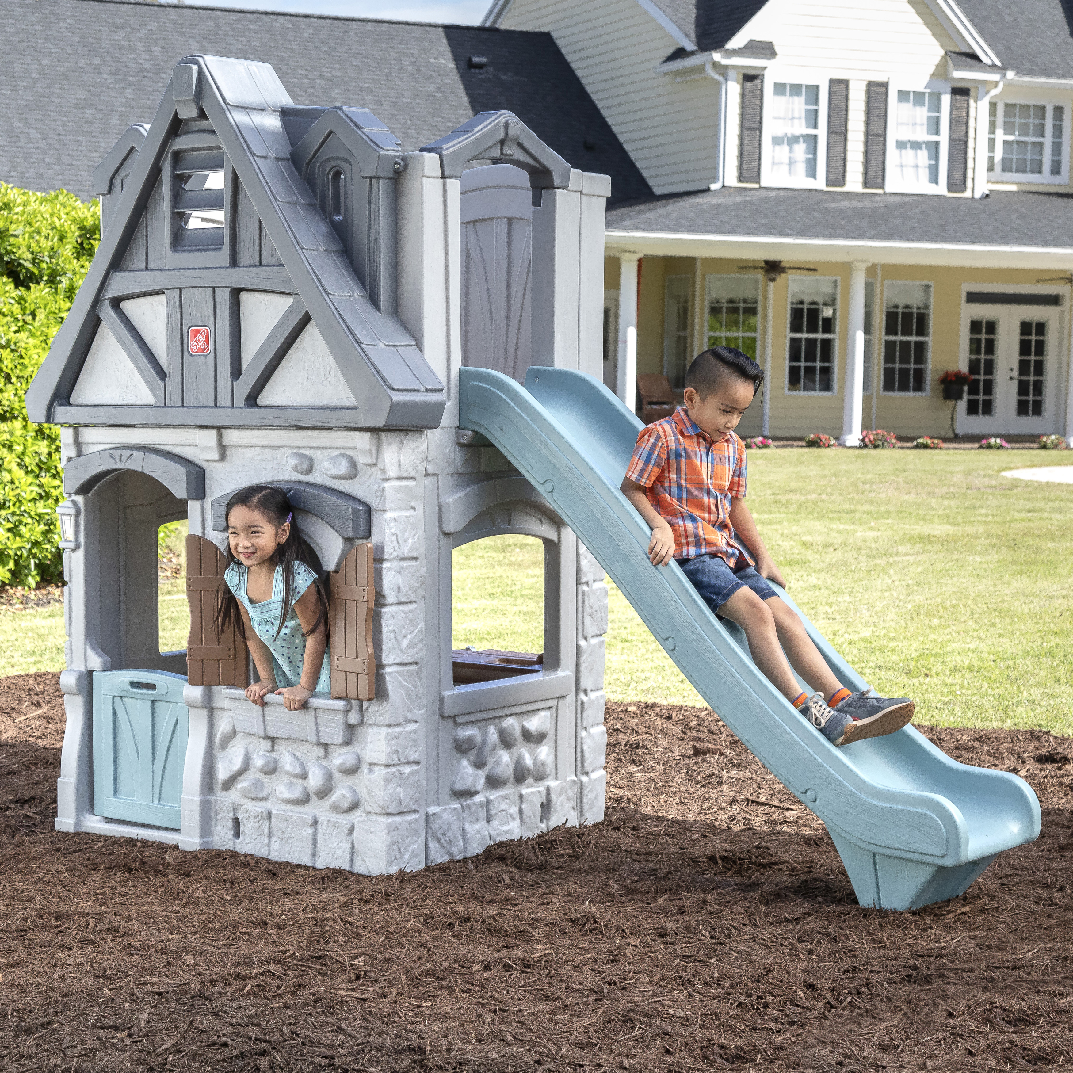 Step2 Enchanting Adventures 2-story Playhouse & Slide