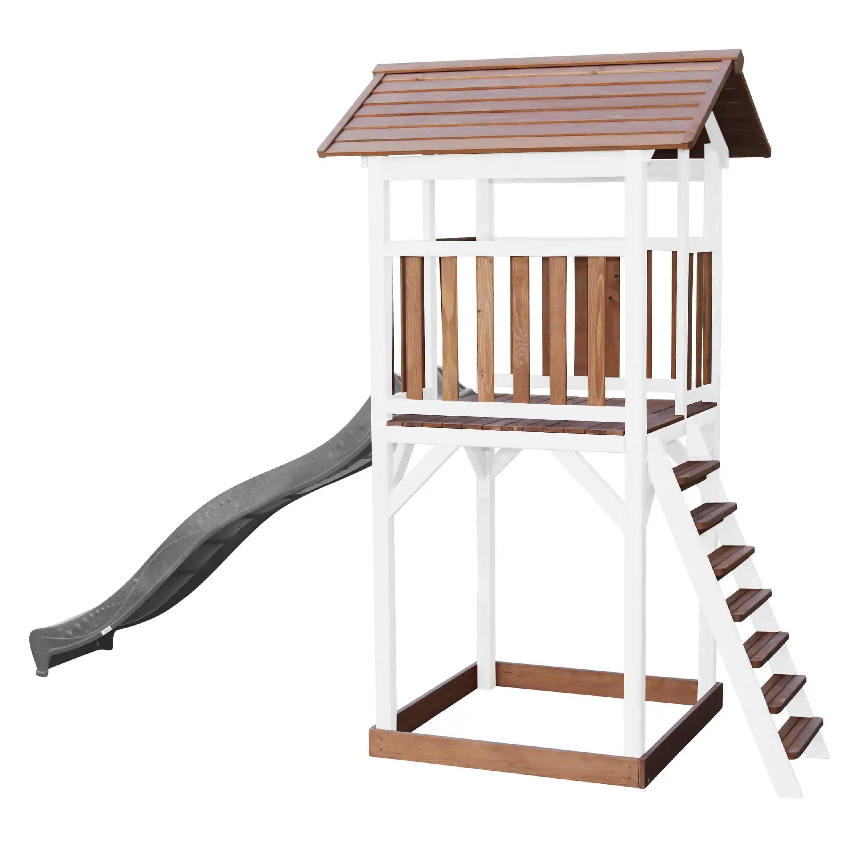 AXI Beach Tower Brown/White - Grey Slide