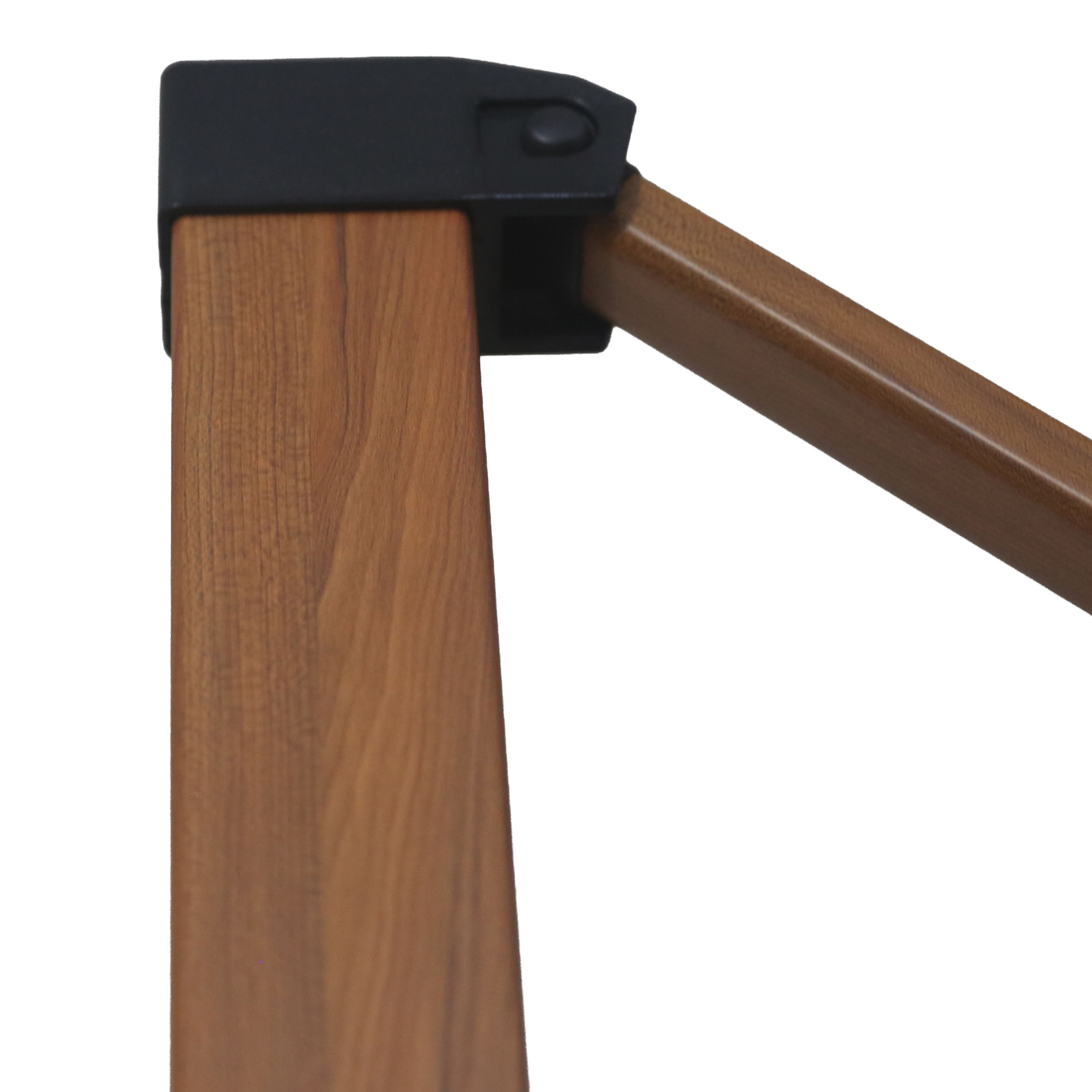 AXI Alina Cantilever Parasol 300x300cm Wood-look/Beige