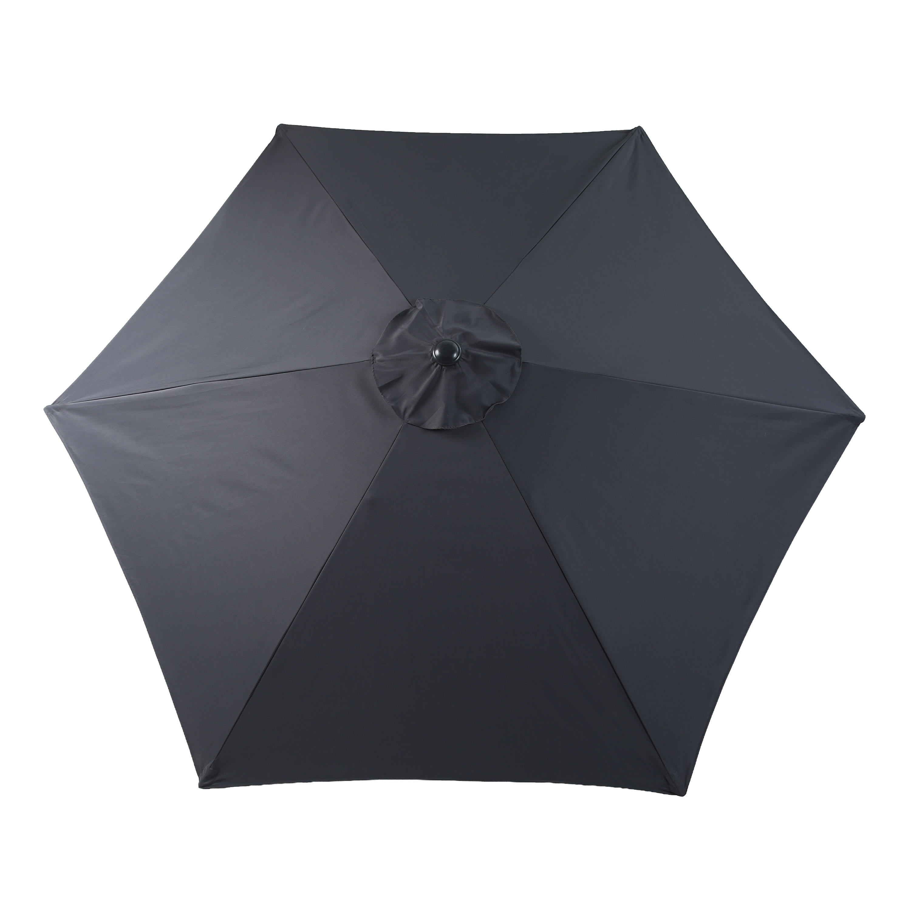 AXI Noor Centre Pole Parasol Ø 300cm Anthracite/Grey