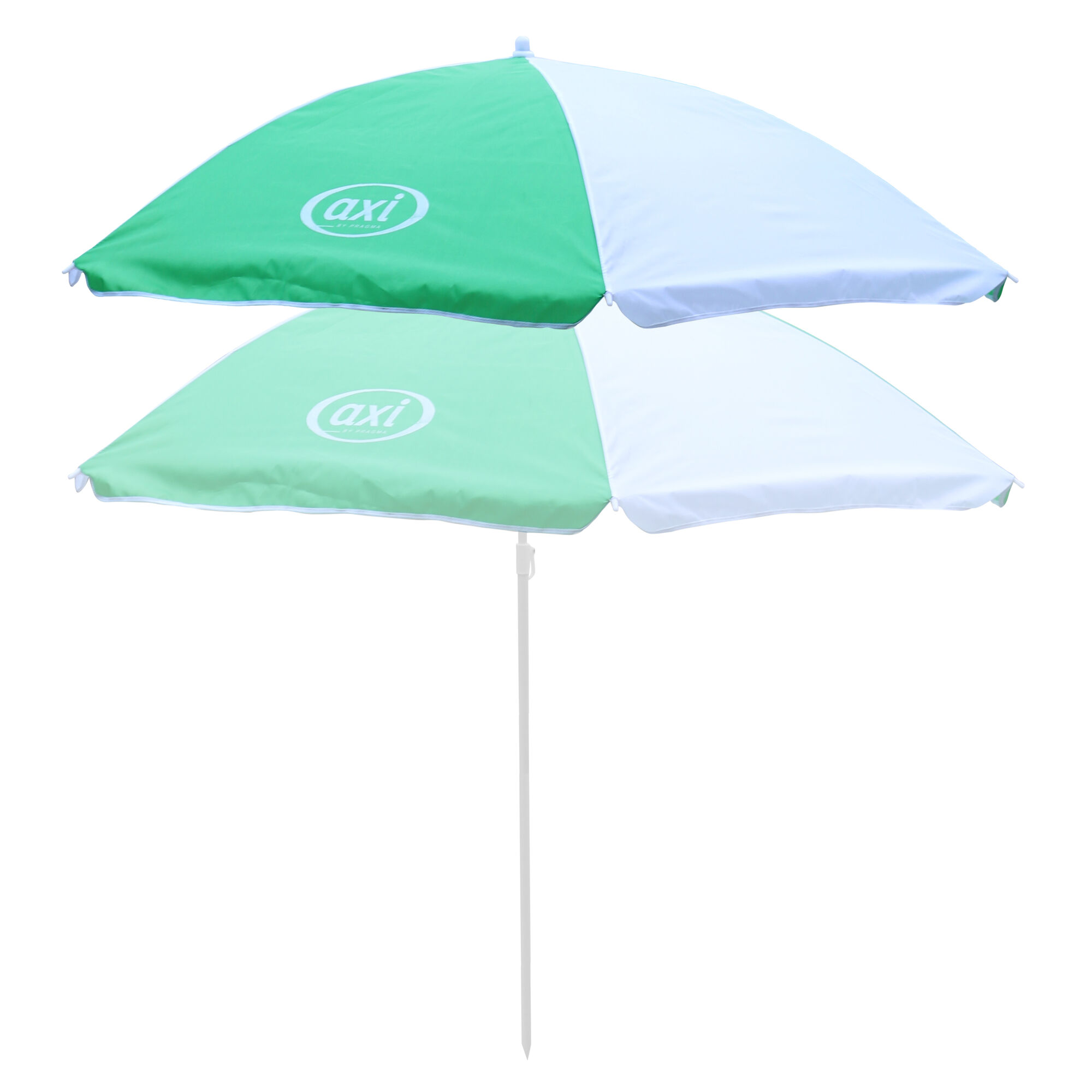 productfoto AXI Parasol ?125 cm Groen/wit