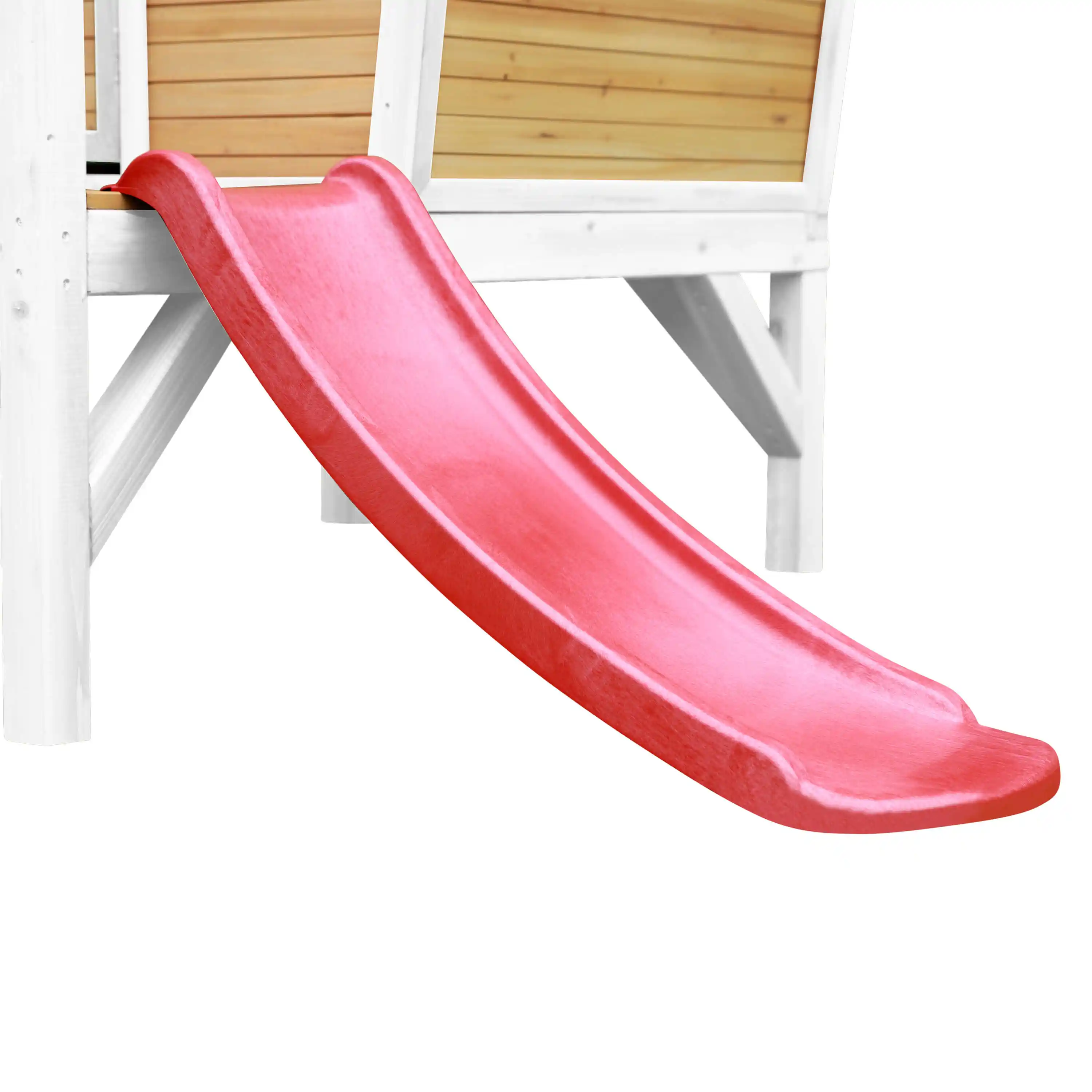 AXI Robin Playhouse Brown/White - Red Slide