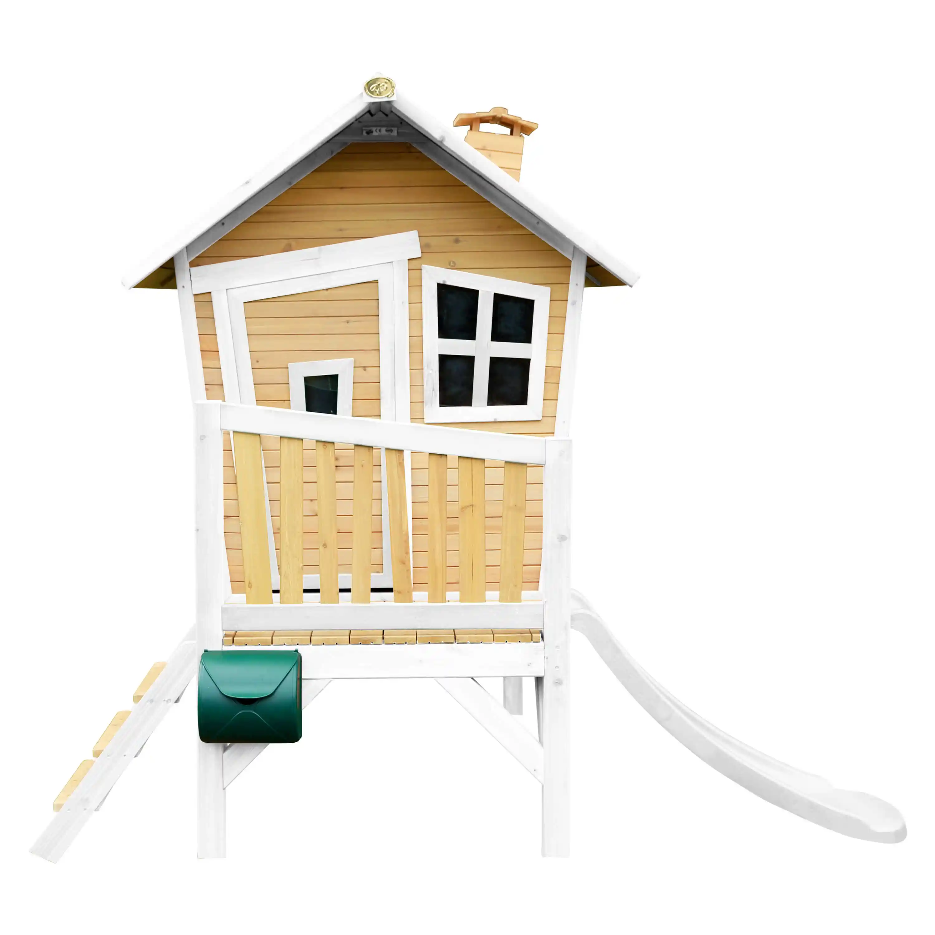 AXI Robin Playhouse Brown/White - White Slide