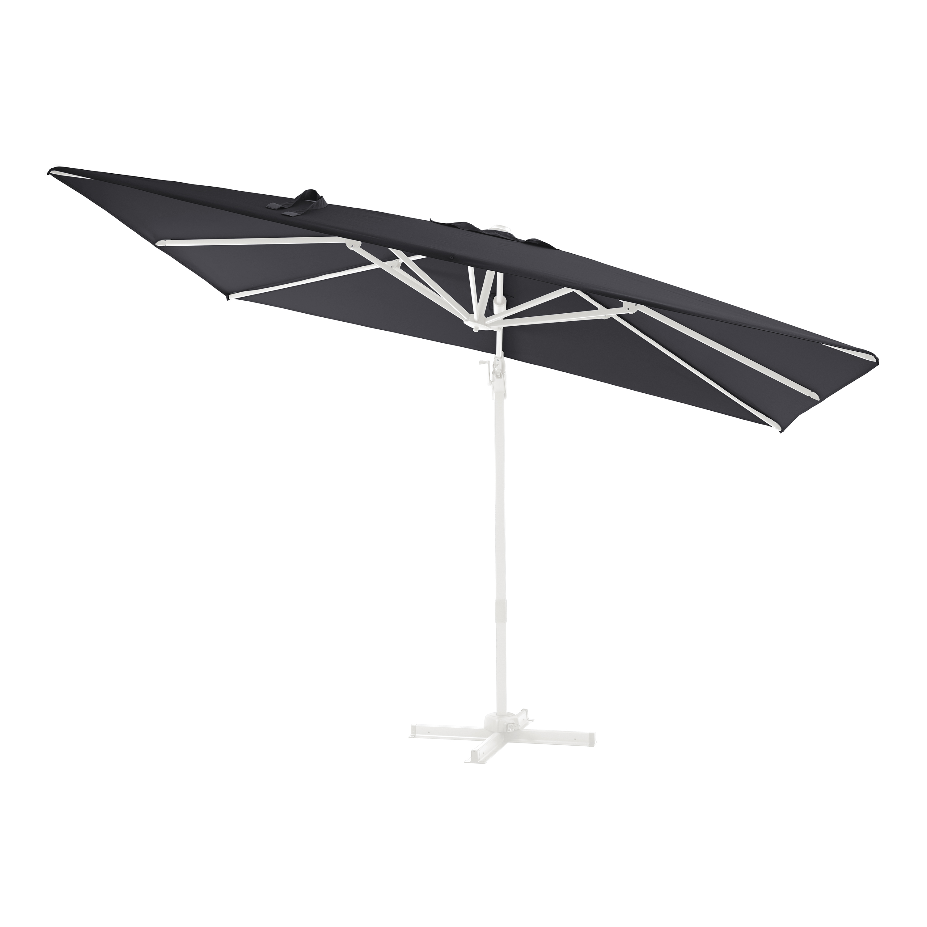 AXI Milad Premium Cantilever Parasol 200x300cm - White/Grey