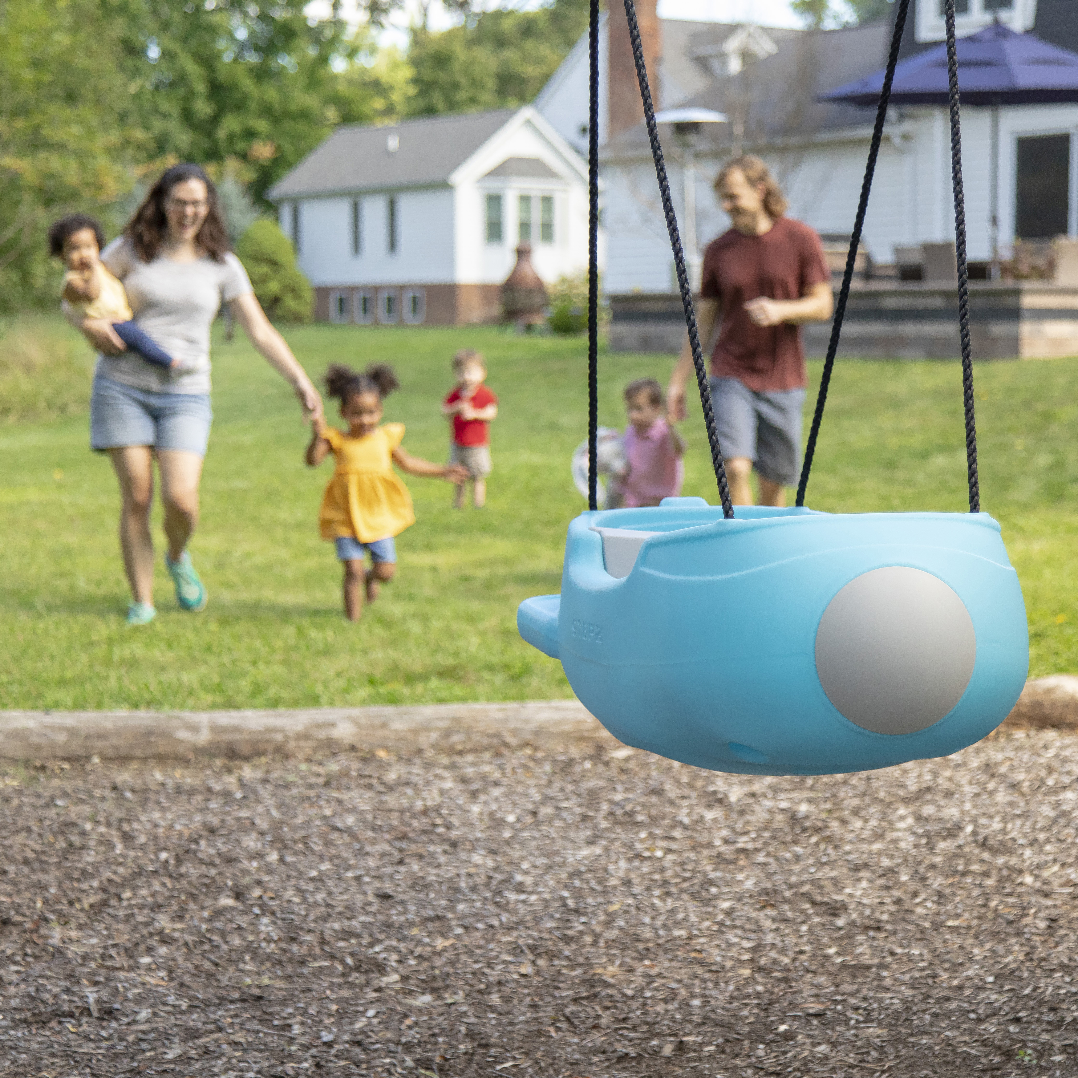 Step2 Rocket Swing for Two Blue-0733538422395 Step2 Rocket Swing for Two Blue