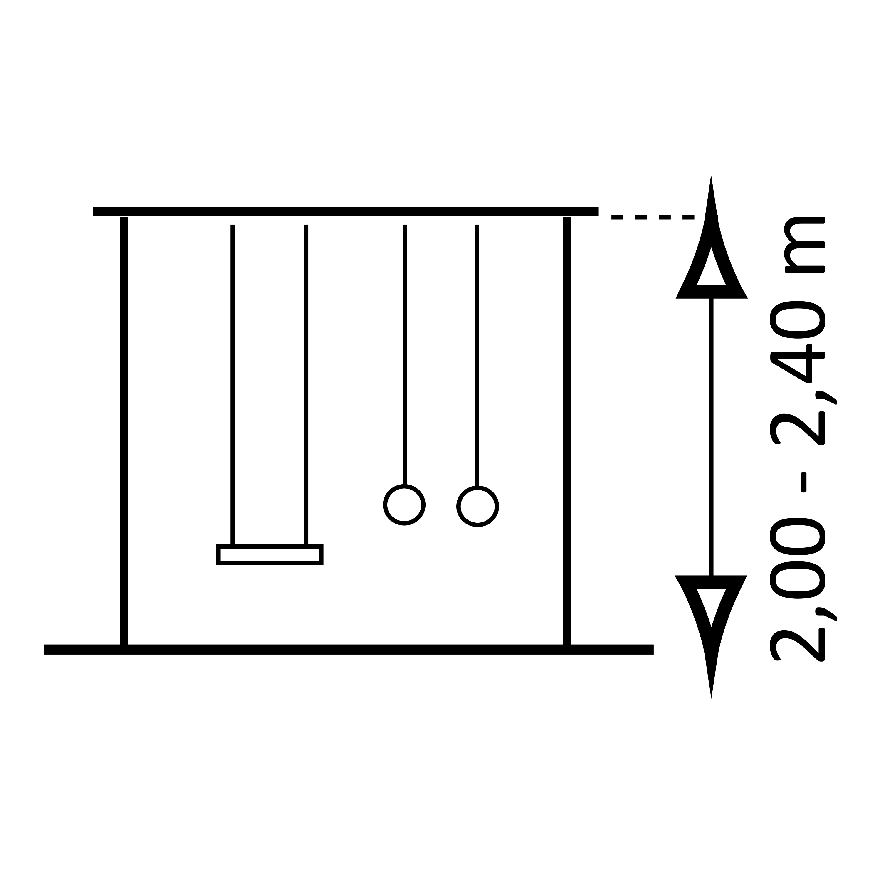 AXI Roxy Nest Swing - Black