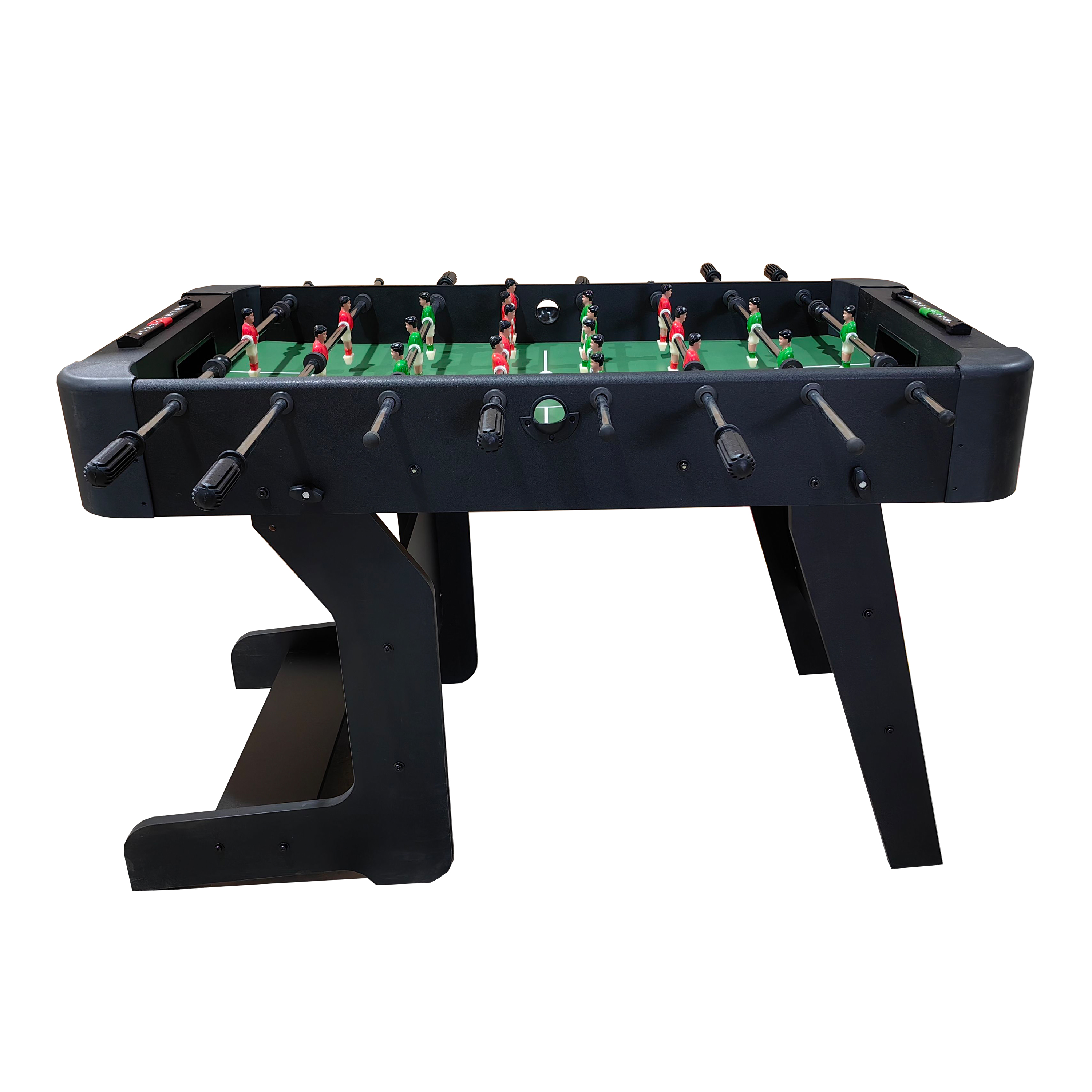 Cougar Around The World Folding Football Table Black