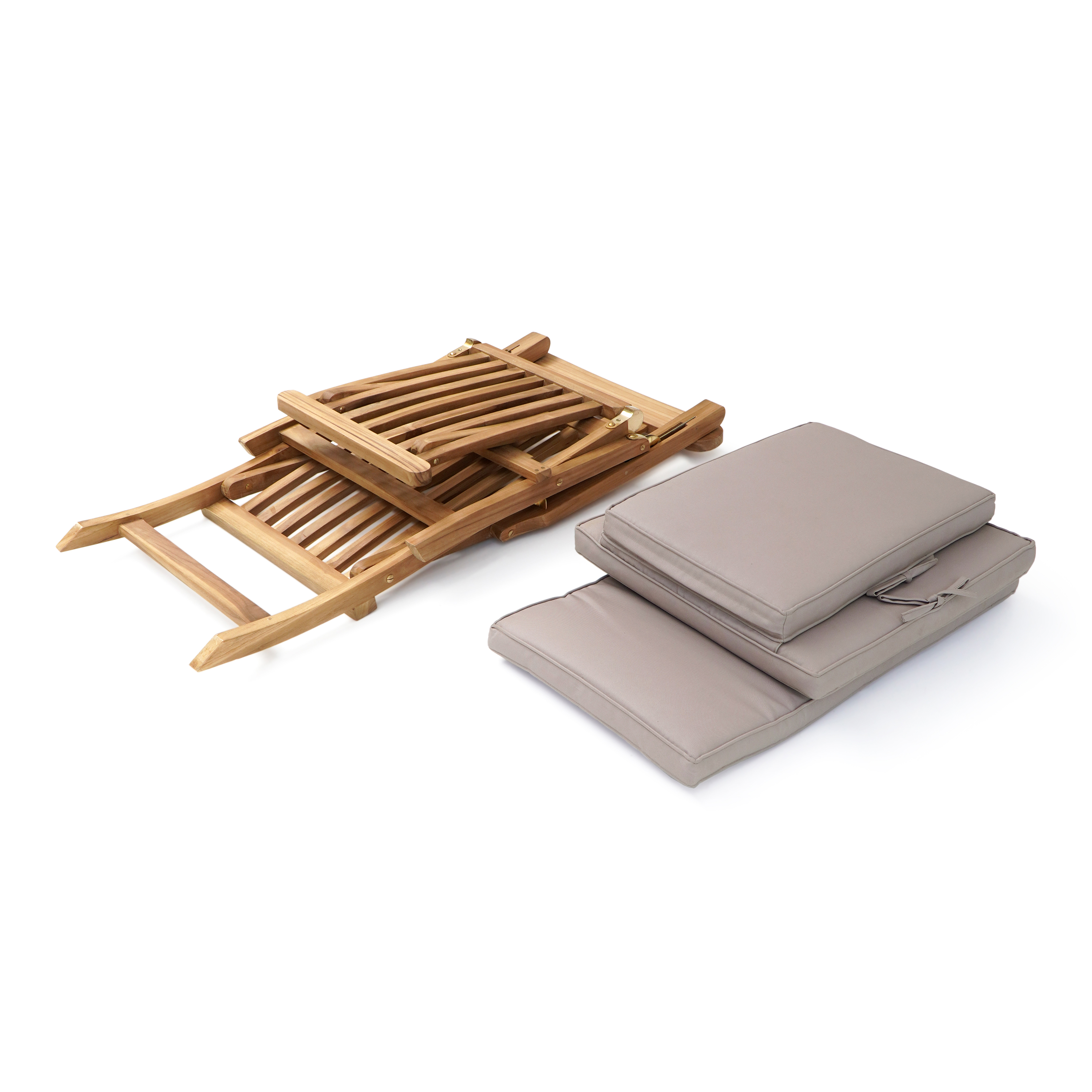 AXI Costa Deckchair with cushion - Teak