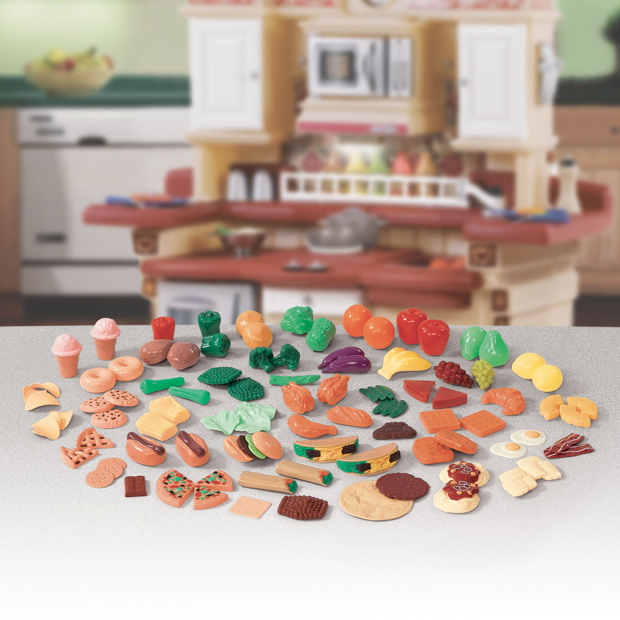 Step2 101 Piece Play Food Assortment