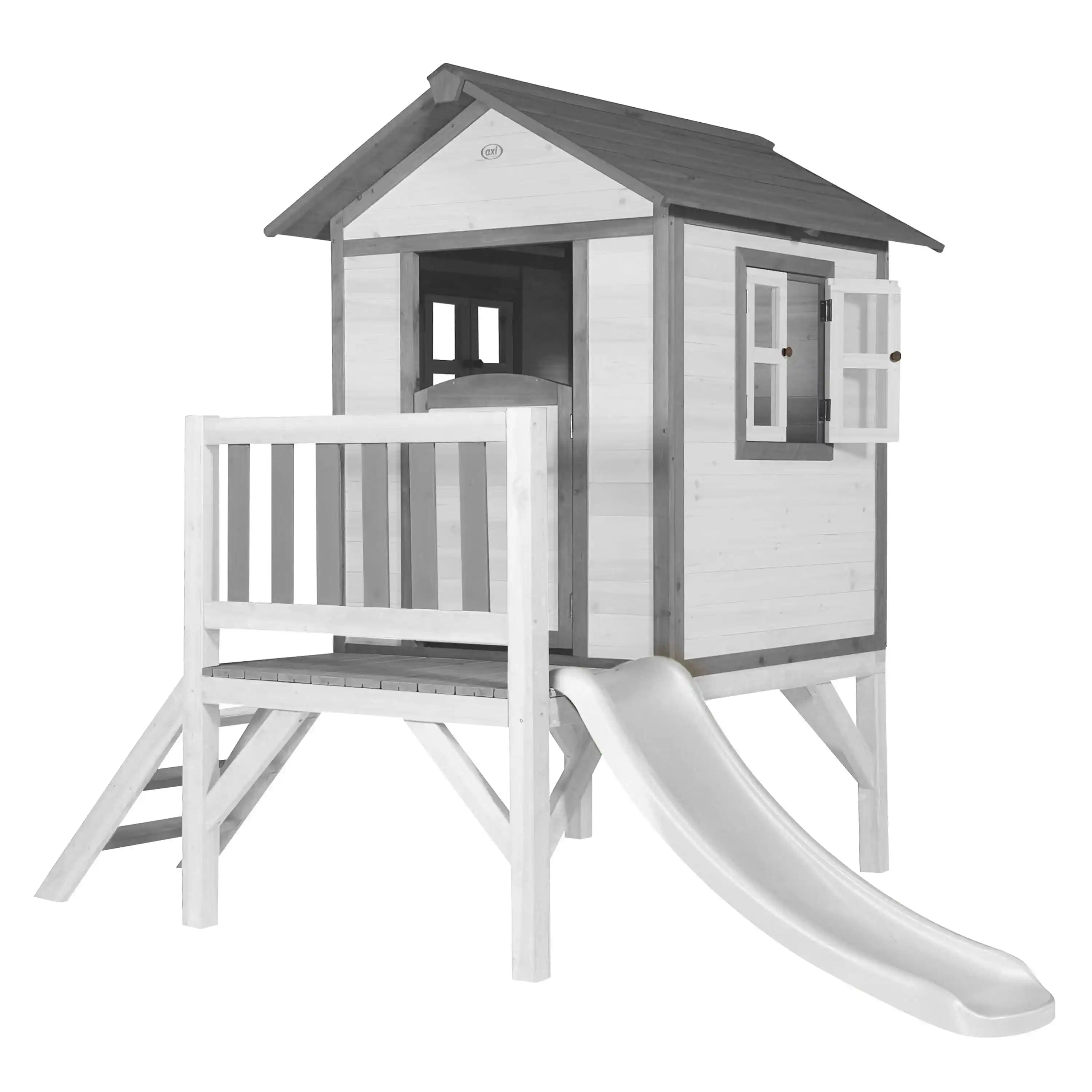 AXI Lodge XL Playhouse Classic - White Slide