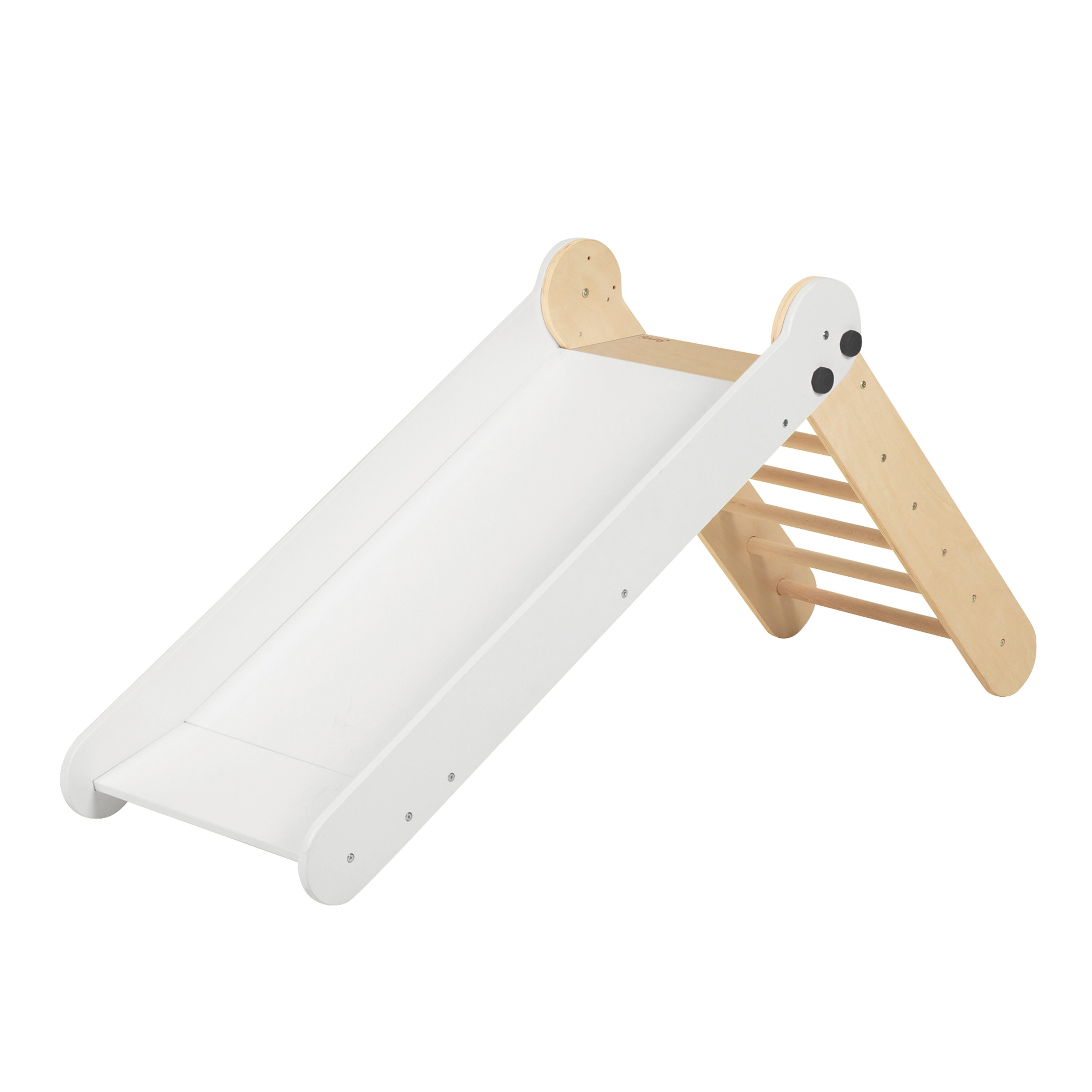 Sunny Bobbie Wooden Folding Slide - Natural/white