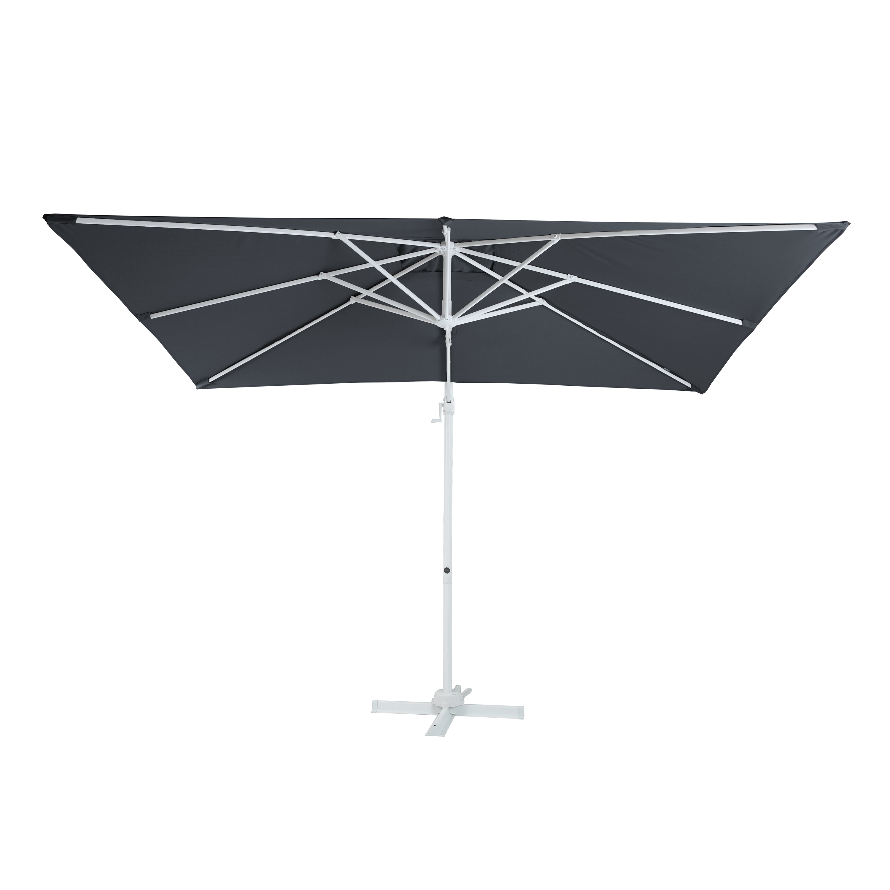 AXI Coco Cantilever Parasol 200x300cm - White/Grey