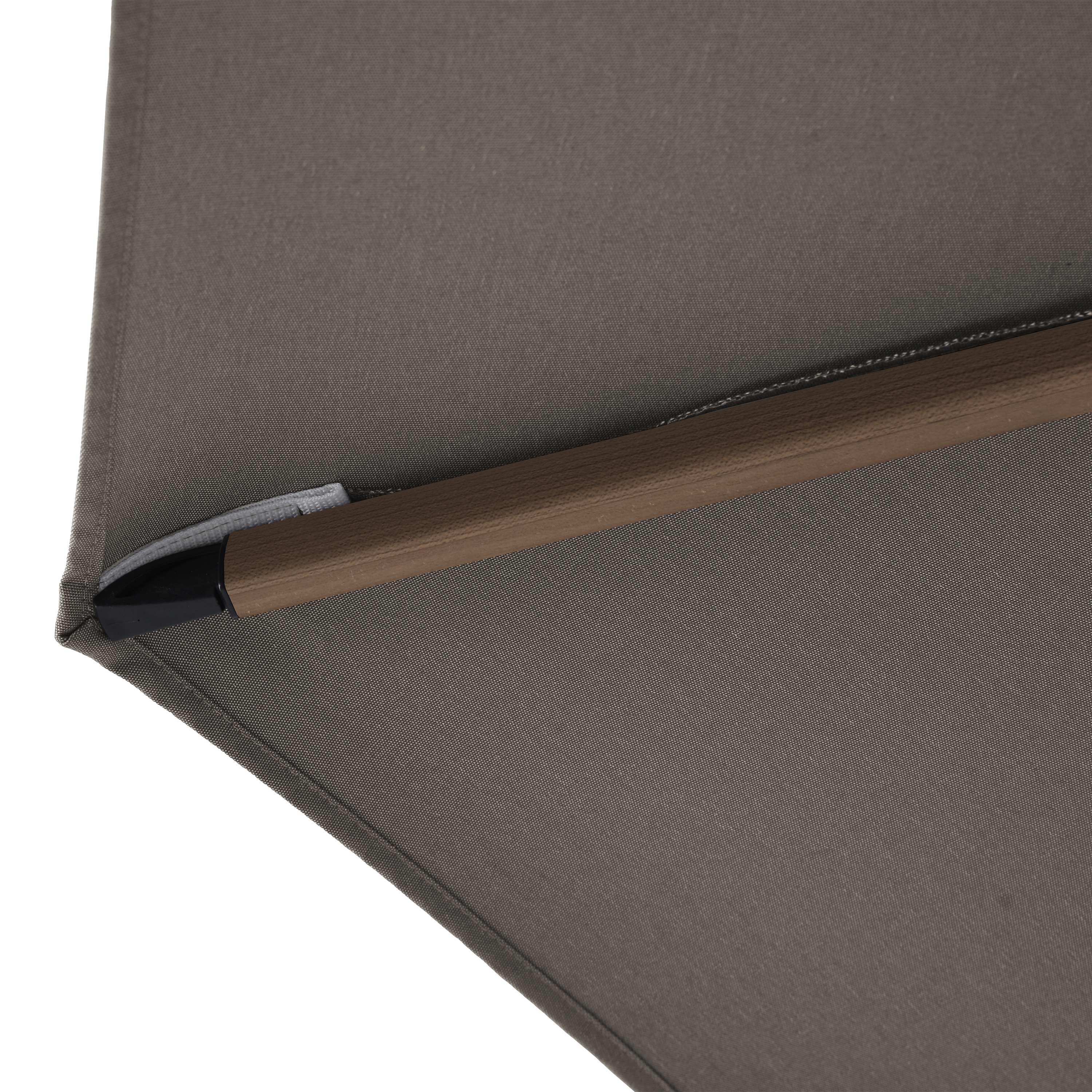 AXI Apollo Premium Cantilever Parasol 300x300cm incl. granite base with wheels Oaklook/Taupe – Complete set