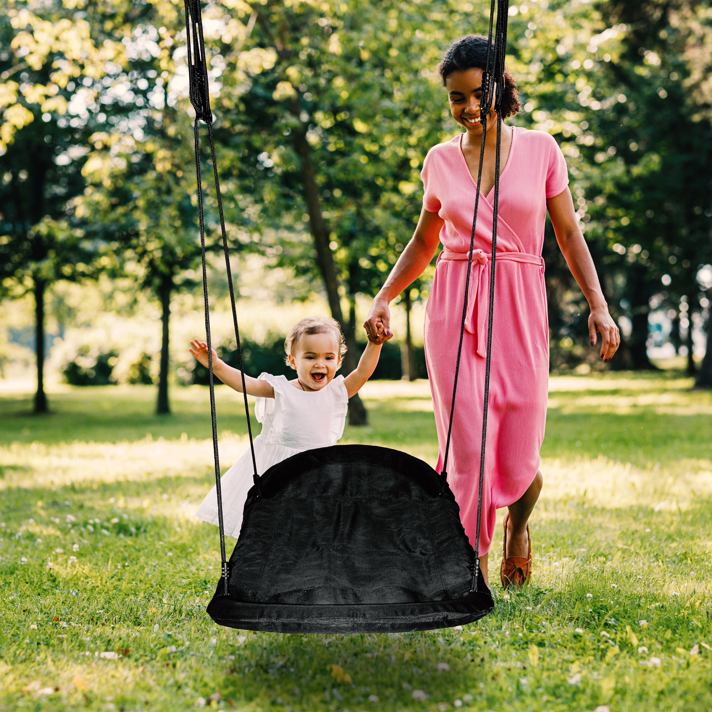 AXI Beach Tower with Roxy Nest Swing Set Grey/White - Red Slide