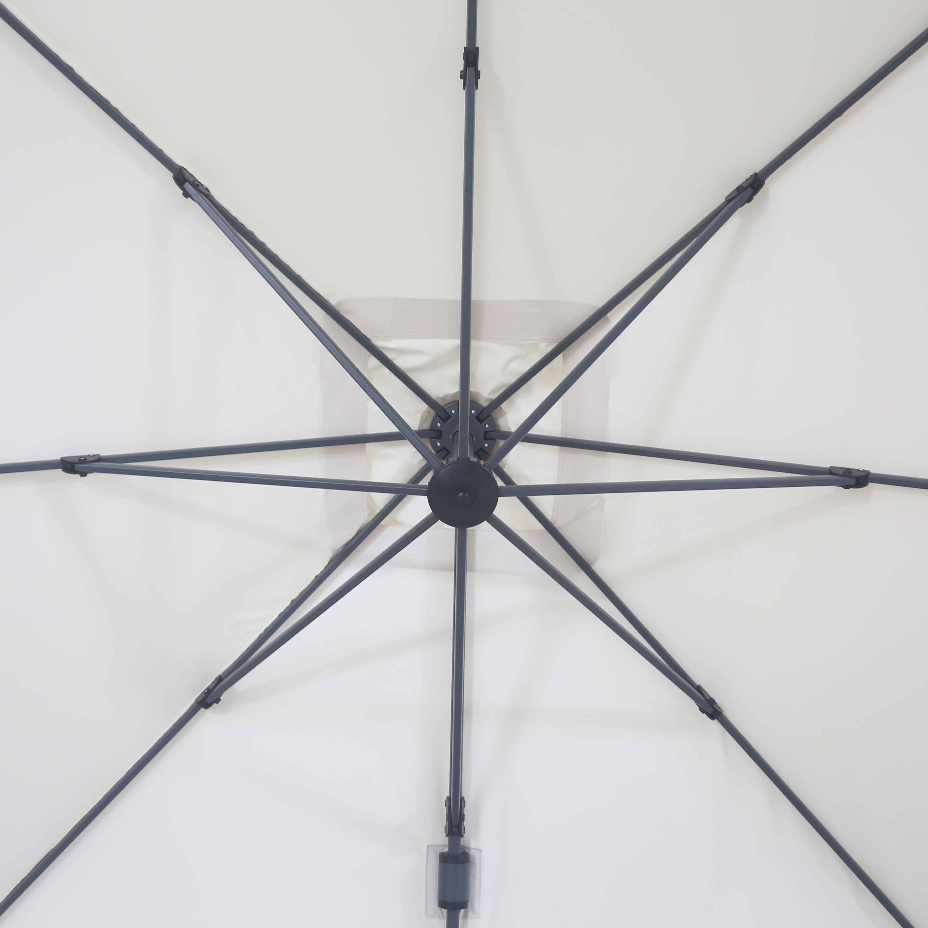 AXI Alina Cantilever Parasol 300x300cm Anthracite/Beige