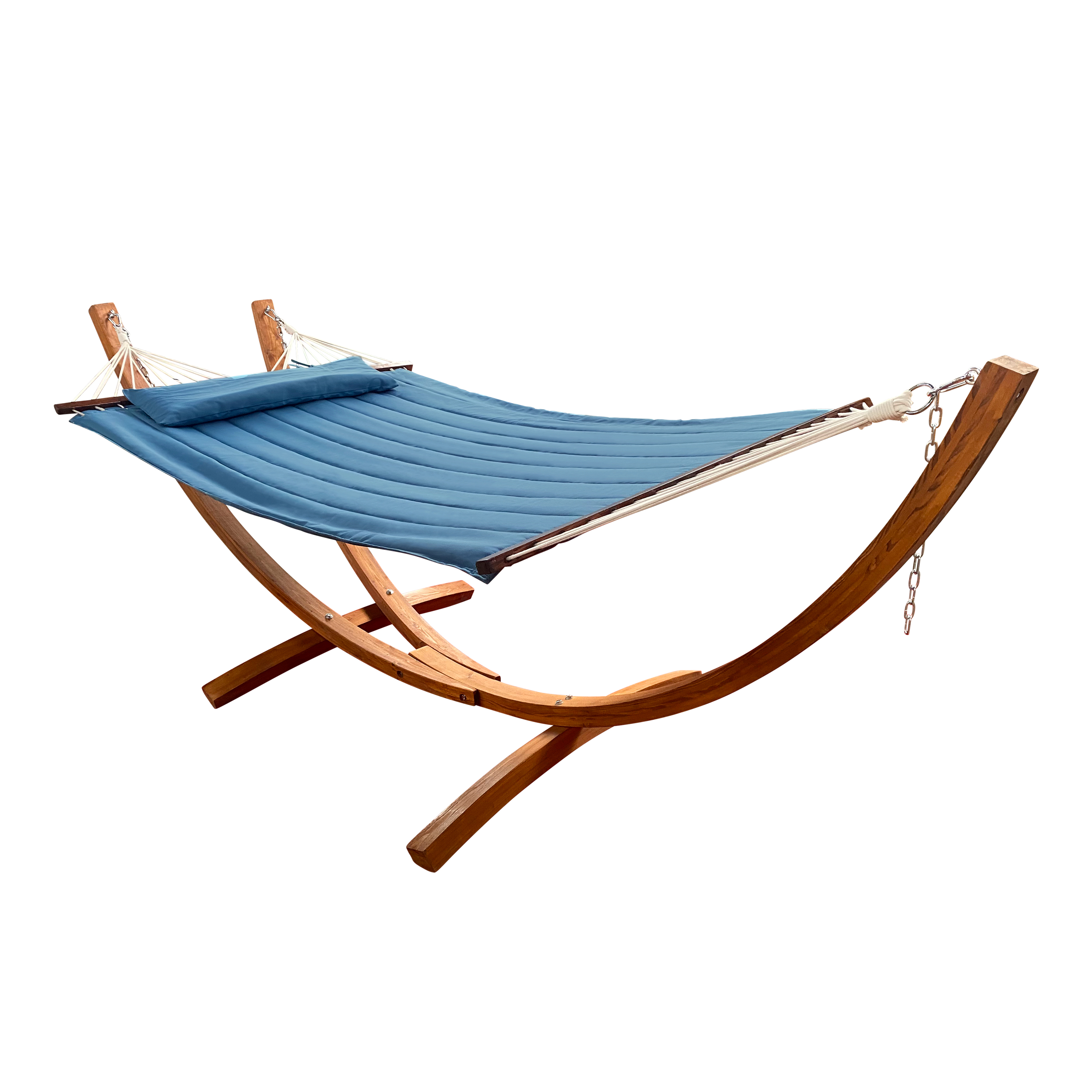 AXI Hawaii Hammock Set - Hammock with wooden frame - Blue