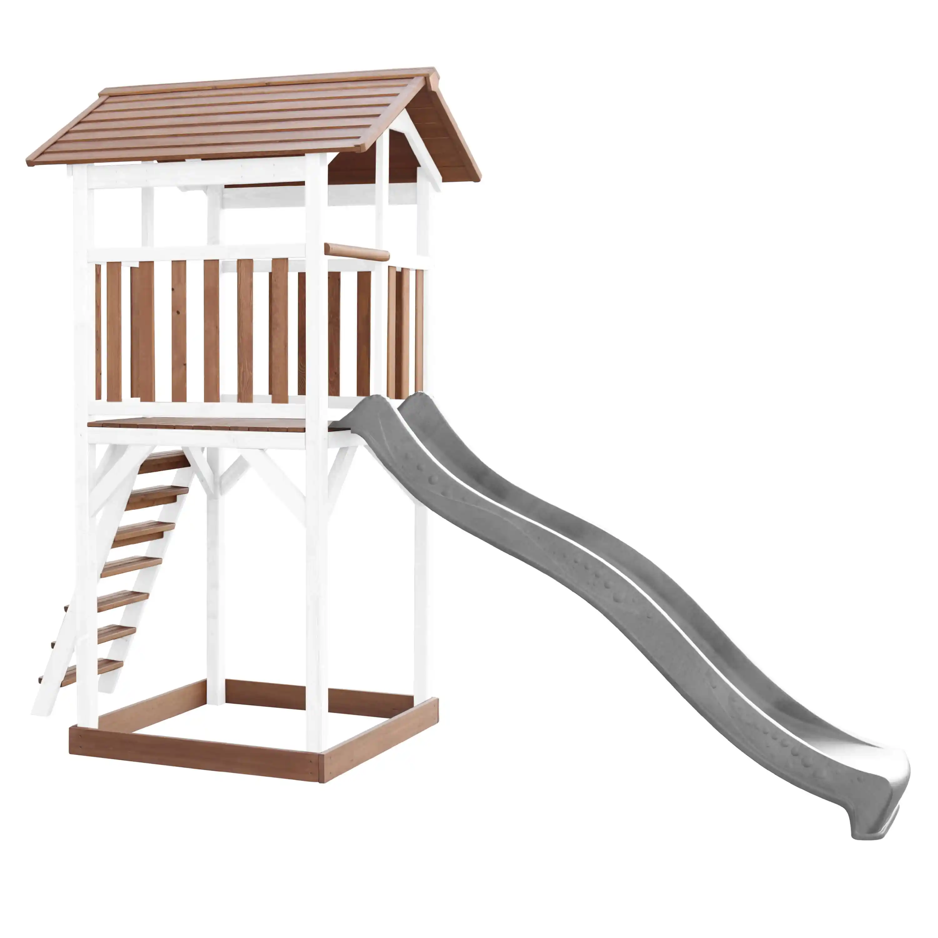 AXI Beach Tower Brown/White - Grey Slide