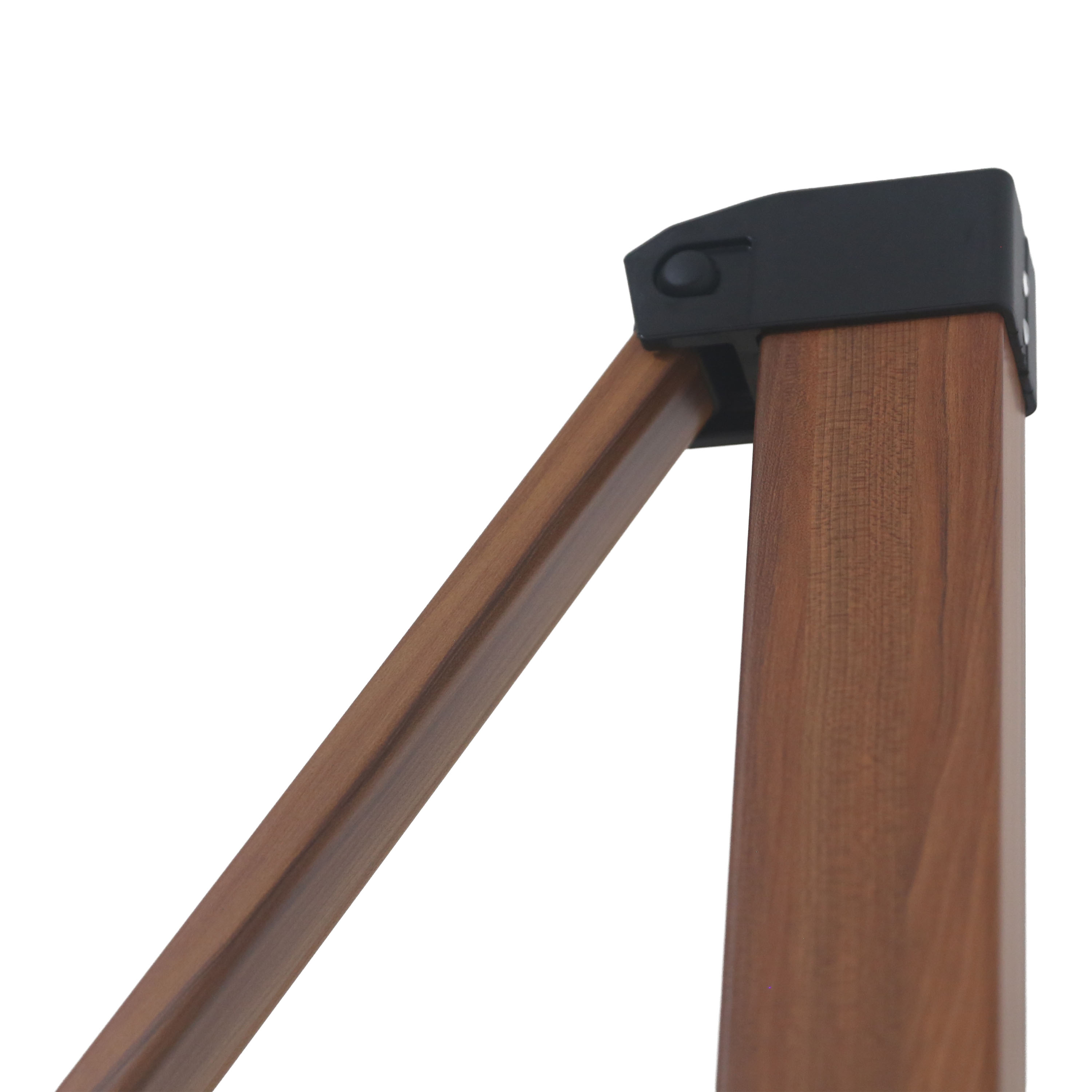 AXI Solis Cantilever Parasol Ø 300cm Wood-look/Grey