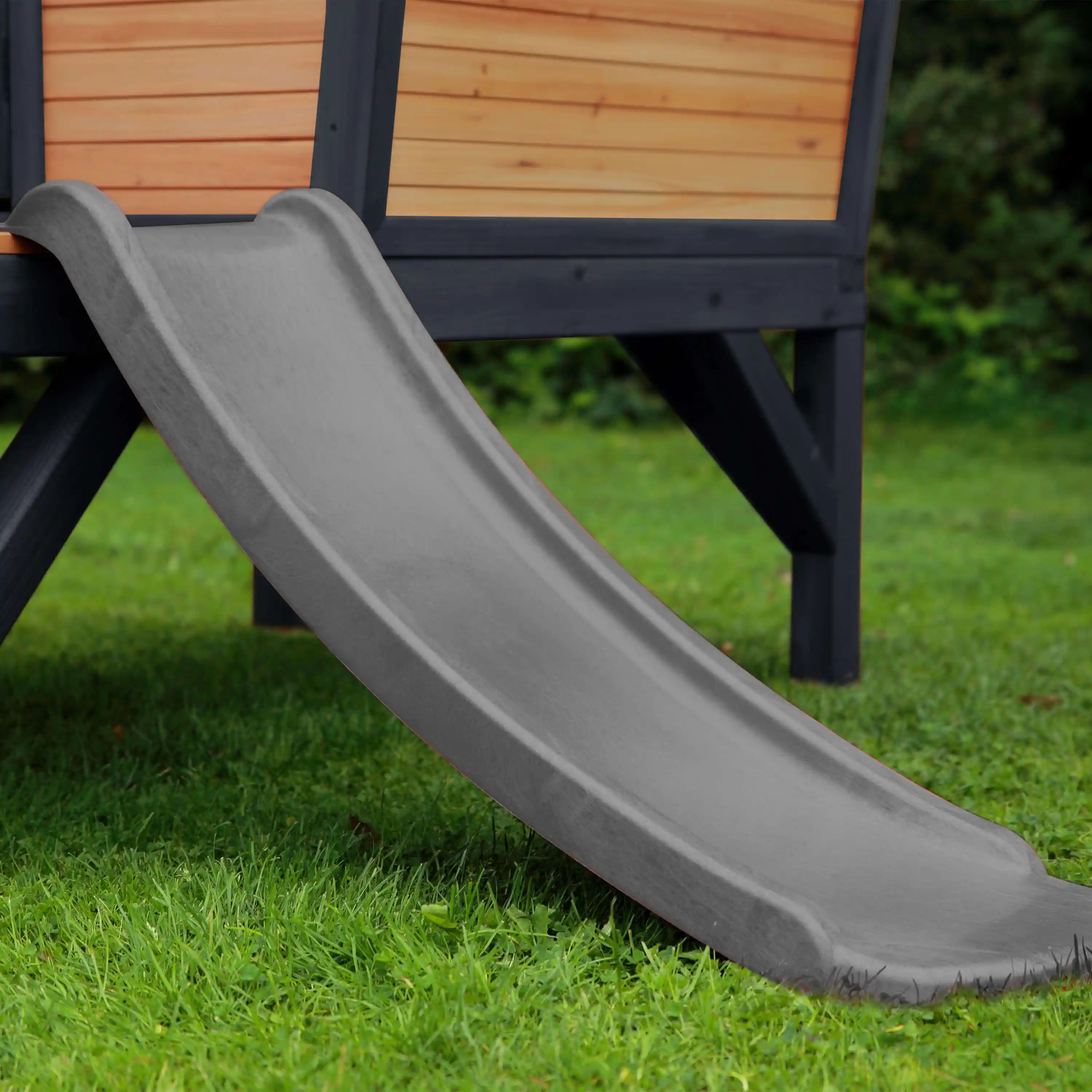 AXI Robin Playhouse Brown/Anthracite - Grey Slide