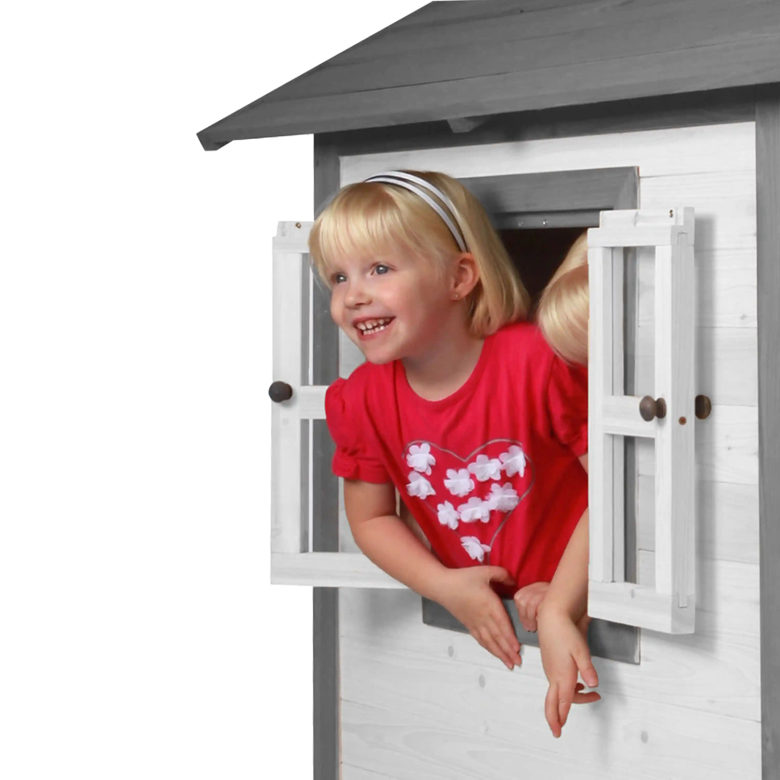 AXI Lodge XL Playhouse Classic - Red Slide