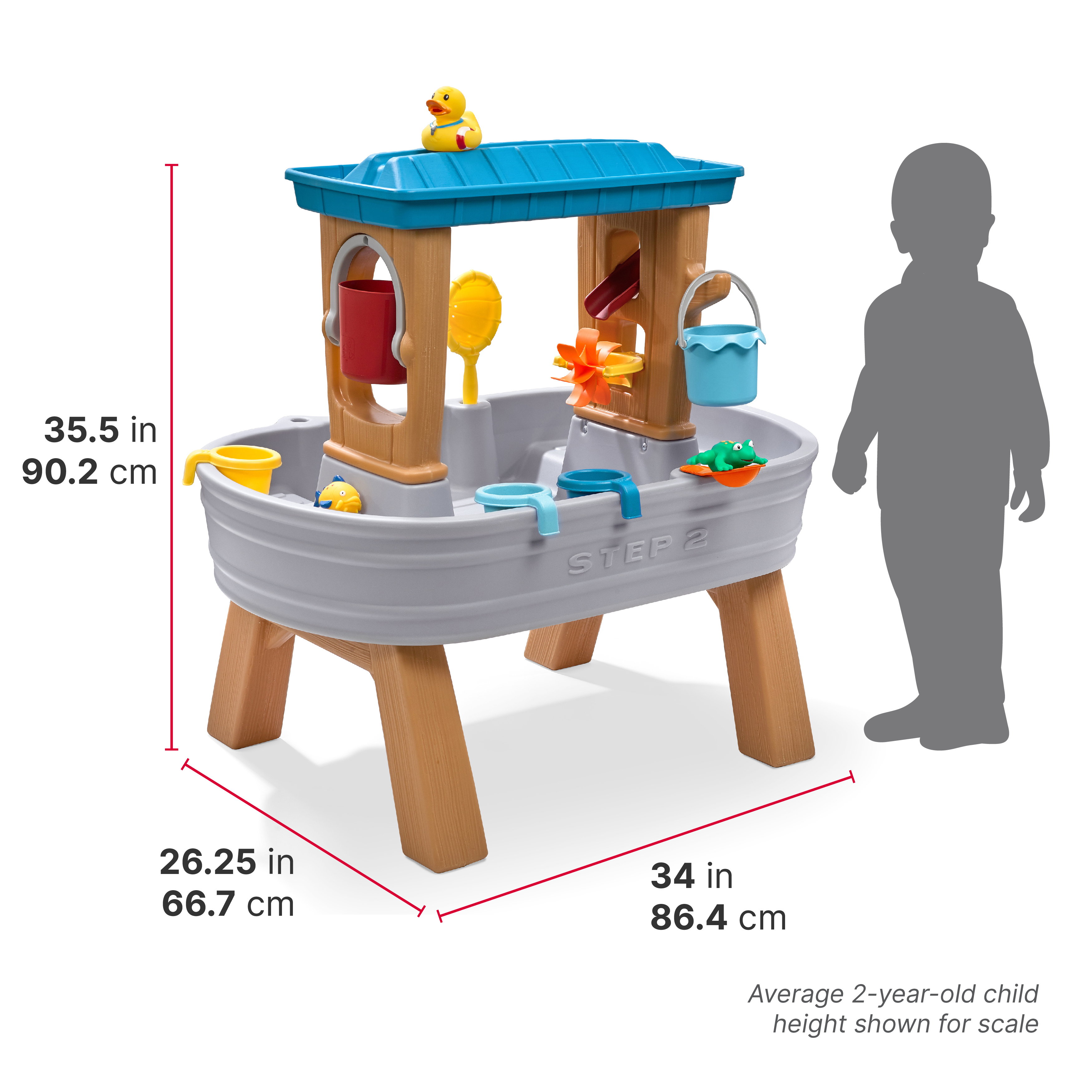 Step2 Rain Showers Splash Tub Water Table