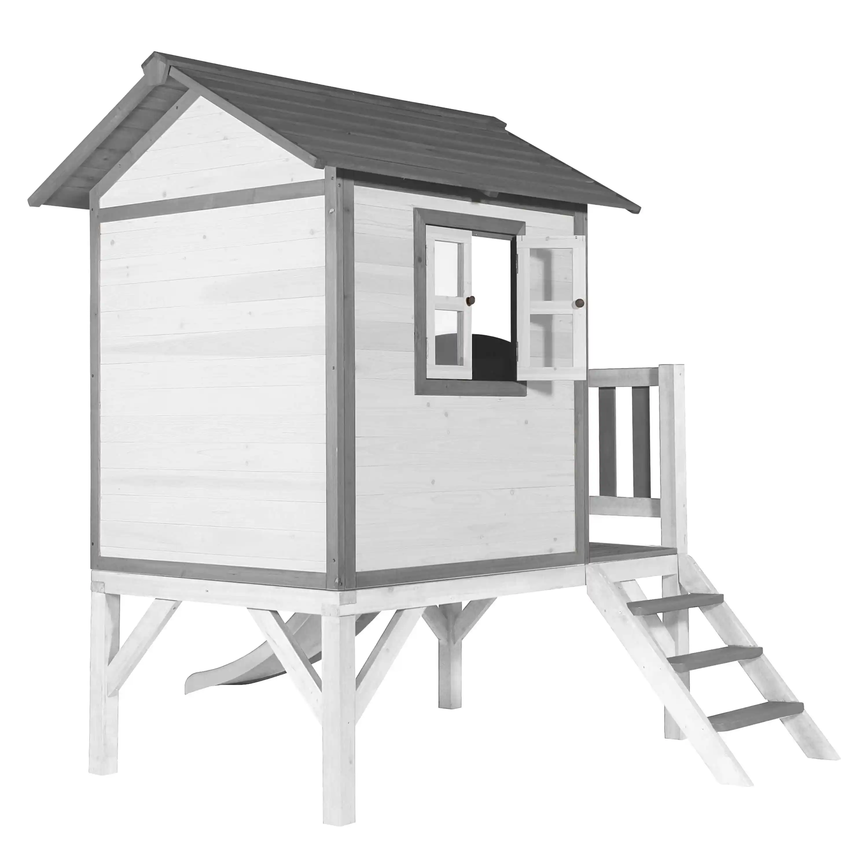 AXI Lodge XL Playhouse Classic - White Slide