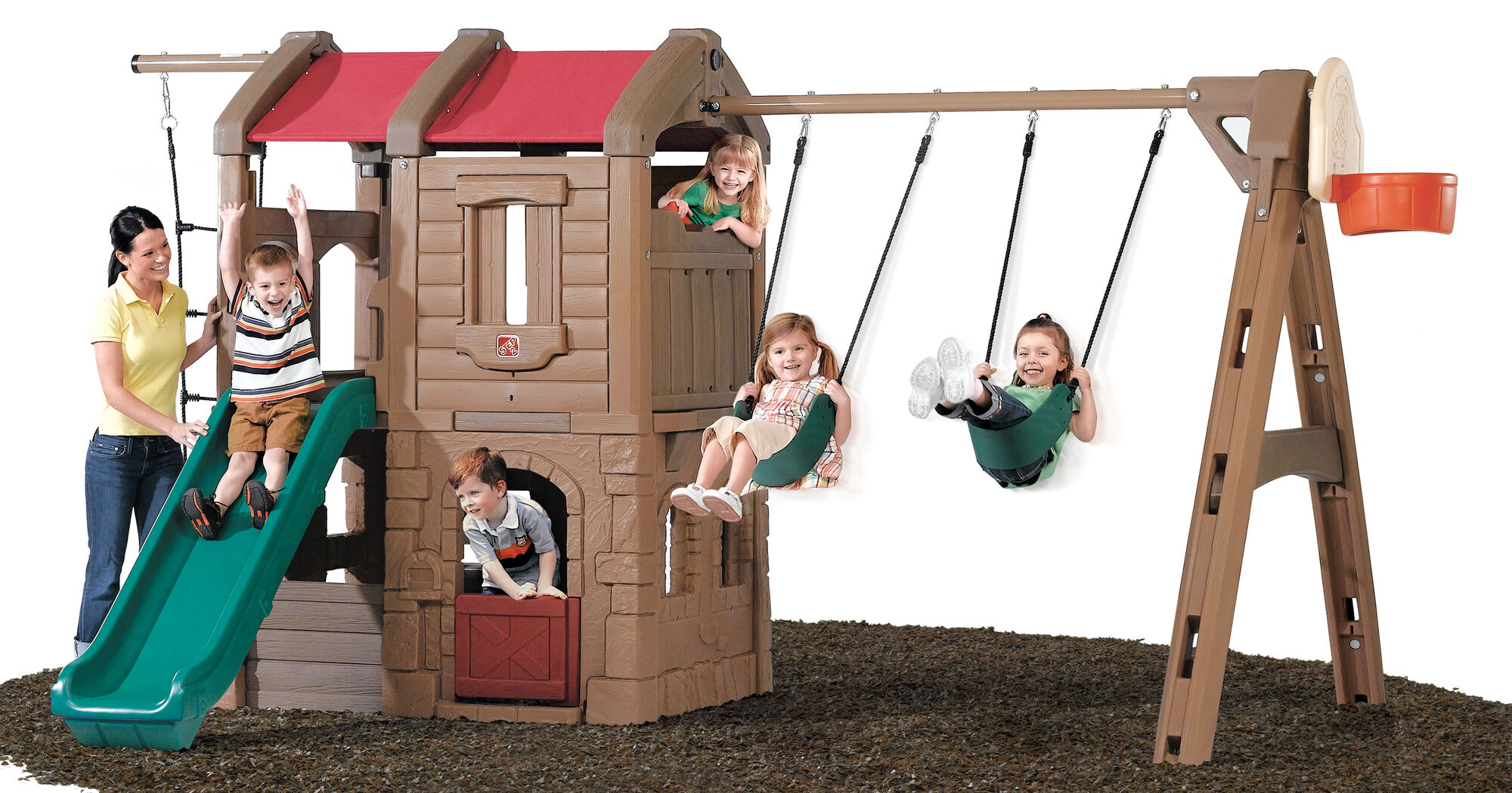 productfoto-mensen Step2 Naturally Playful Adventure Lodge Play Center