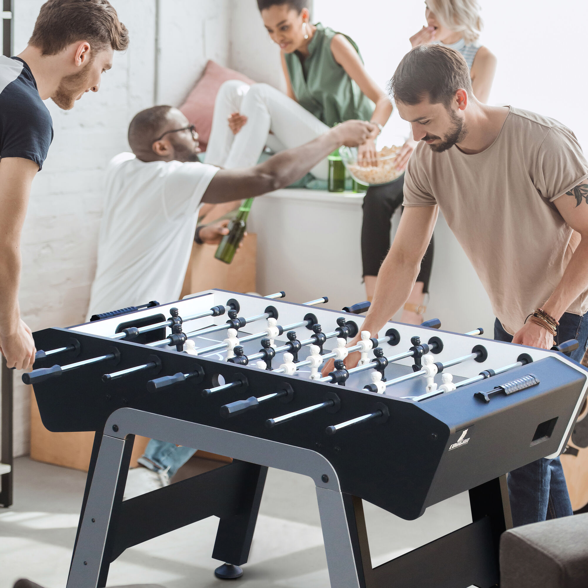 Cougar Arch Pro Football Table - Black