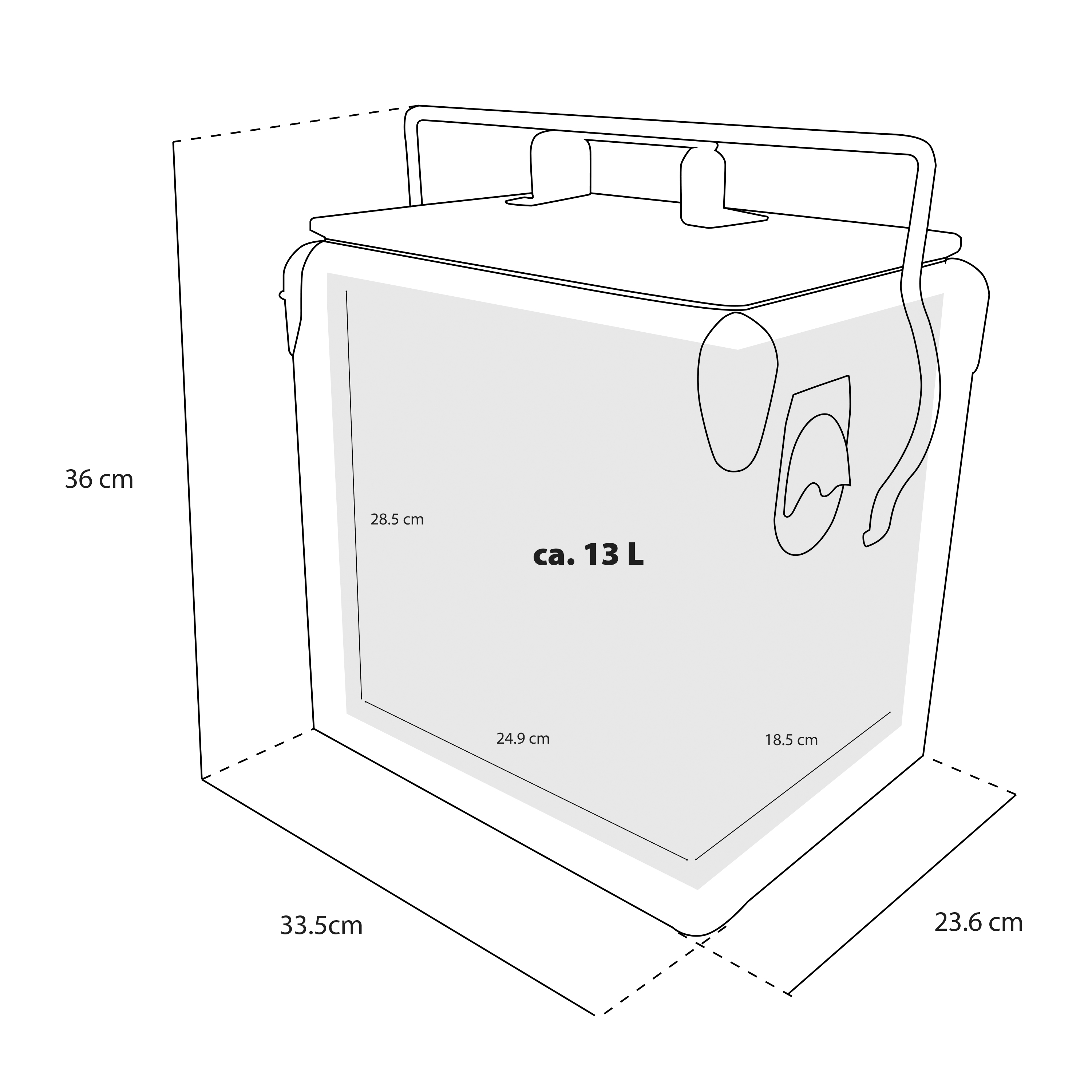 AXI Retro Cooler Mini - Black