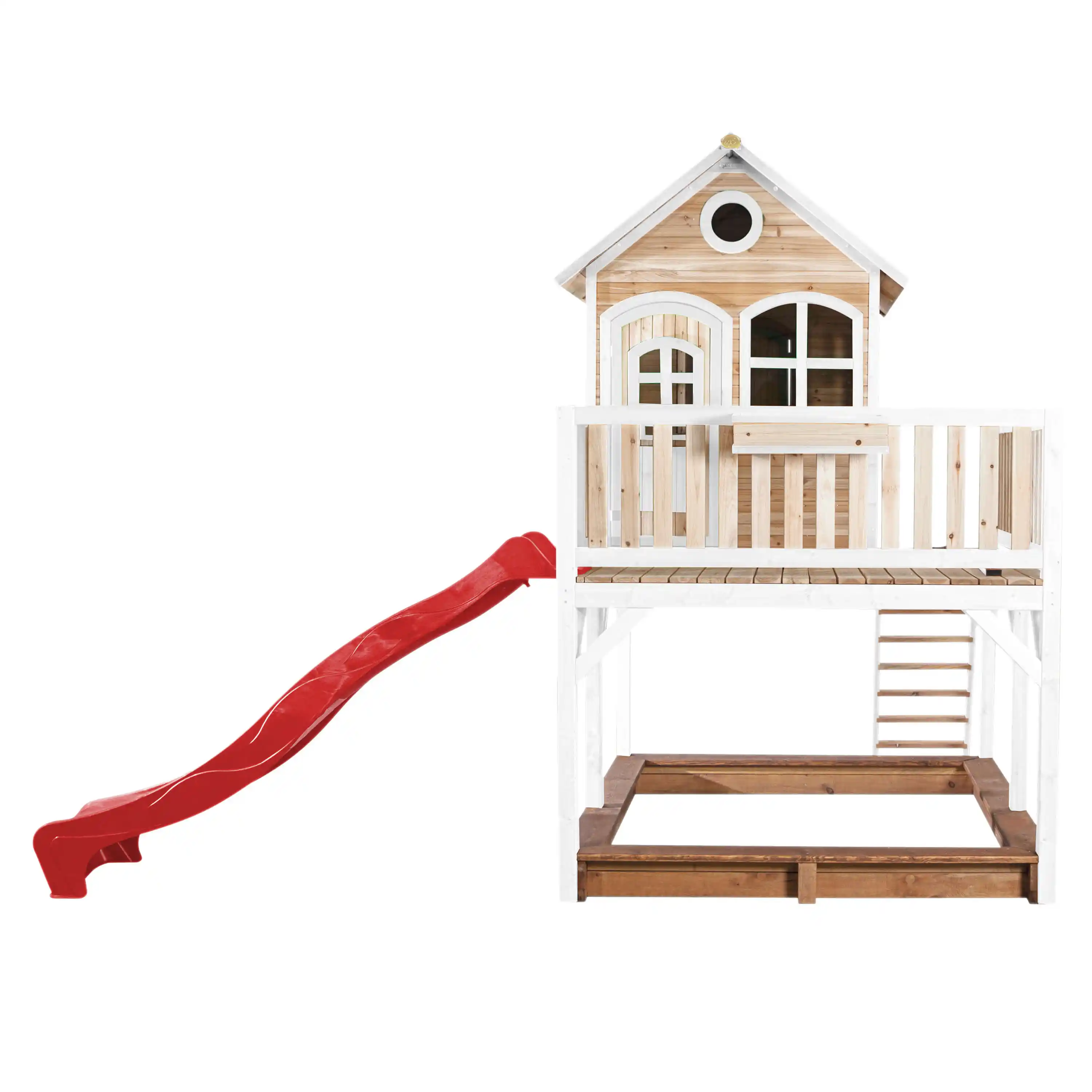 AXI Liam Playhouse Brown/White - Red Slide