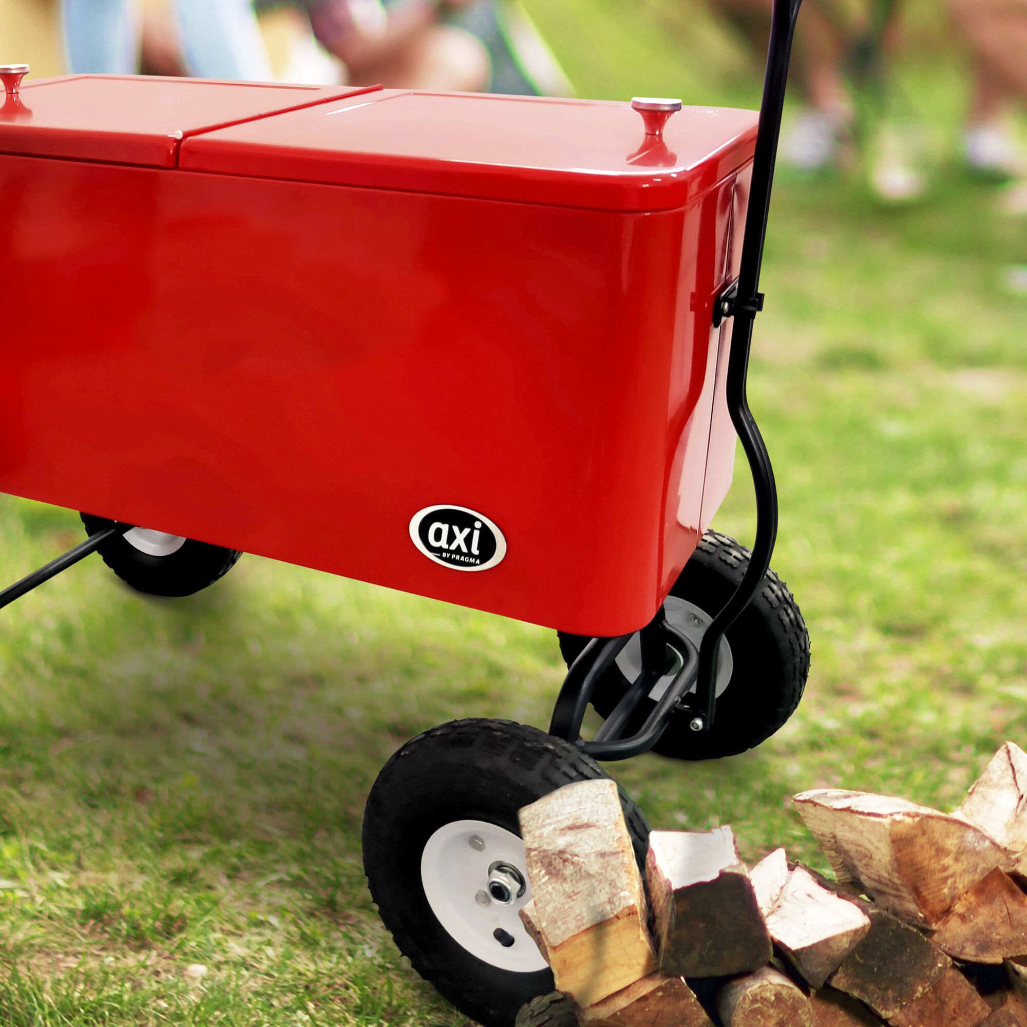 AXI Beach Wagon Cooler - Red