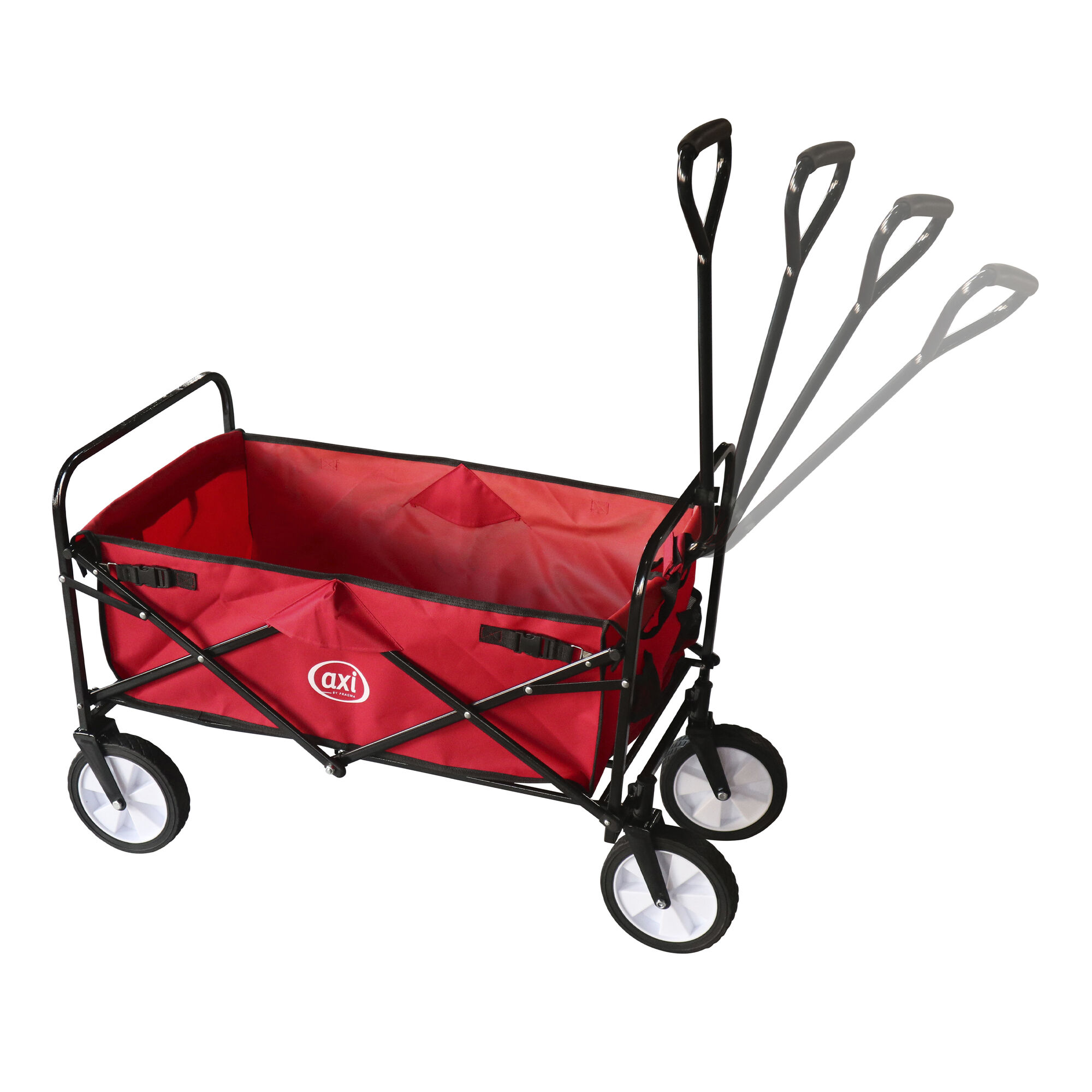 productfoto AXI AB100 Opvouwbare Bolderwagen Rood