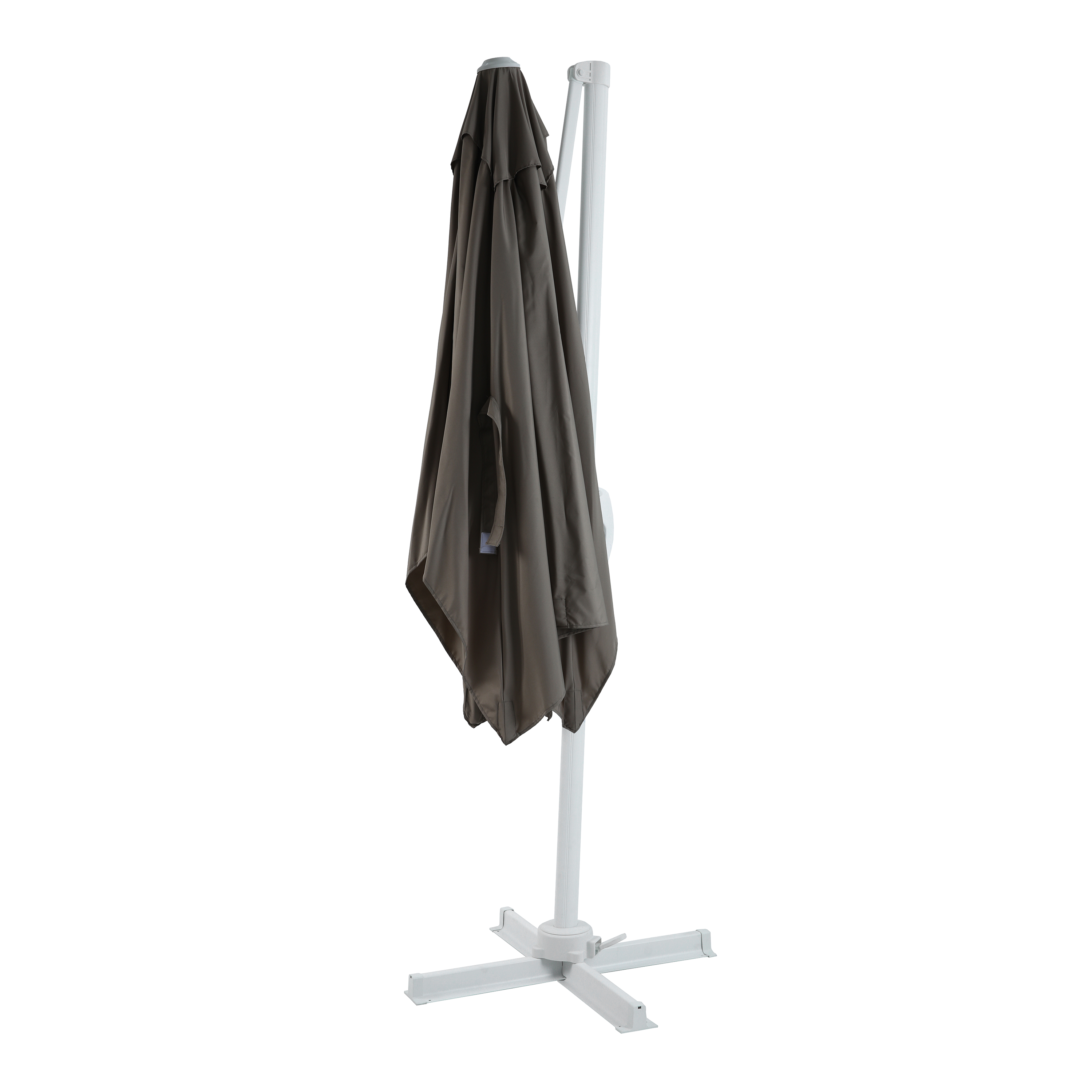 AXI Coco Cantilever Parasol 200x300cm - White/Taupe