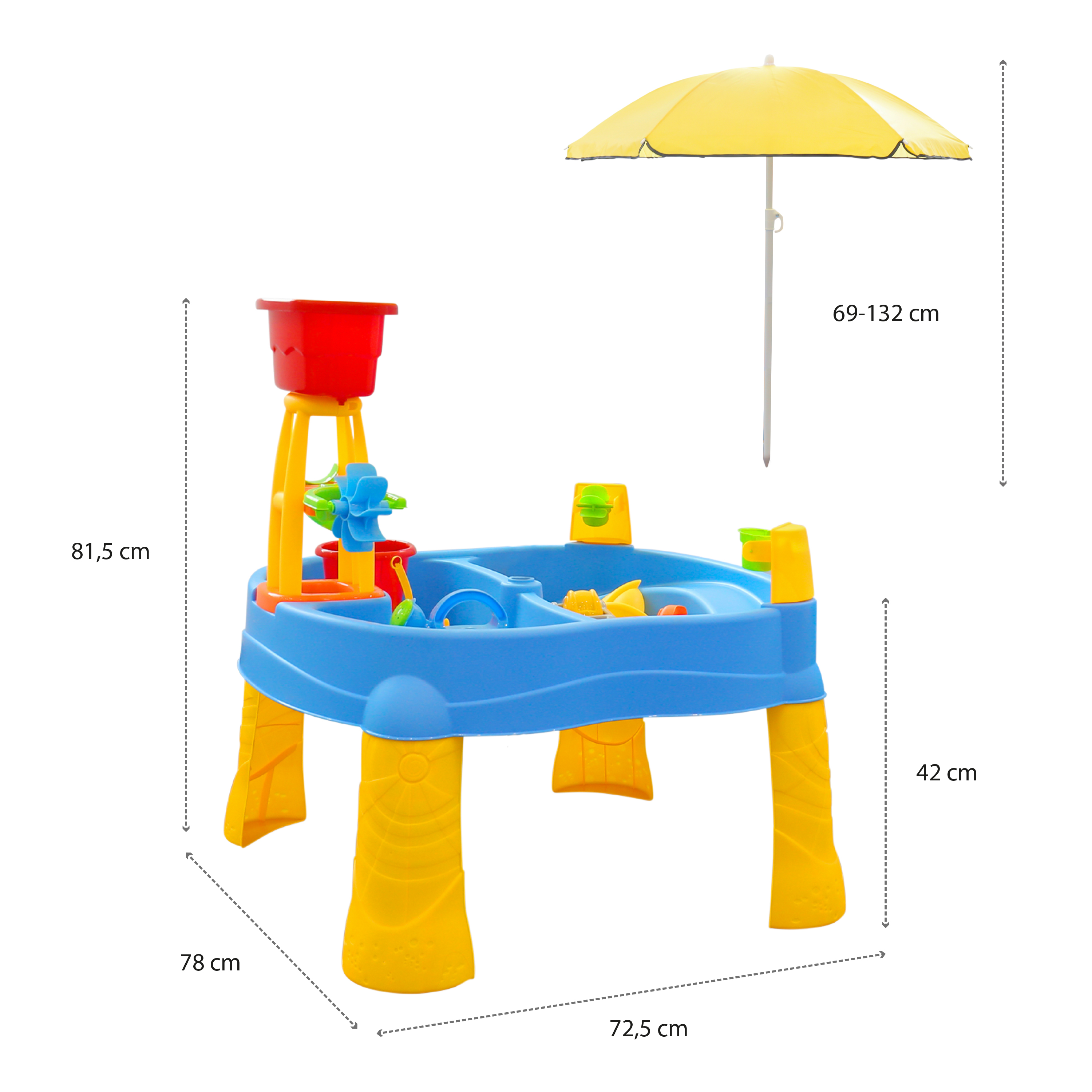 Sunny Aqua Explorer Sand & Water Table