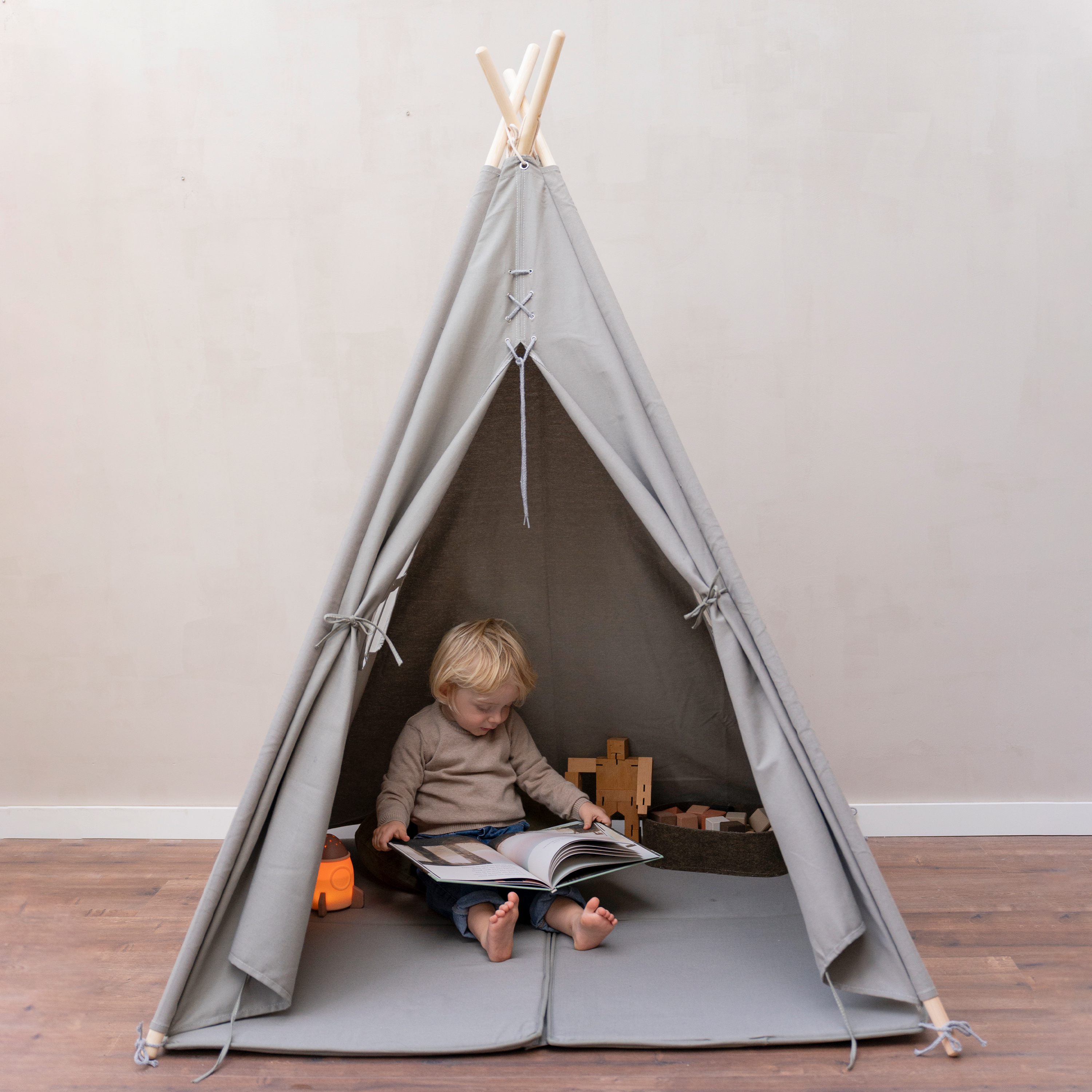 Sunny Alba Teepee Tent - Grey