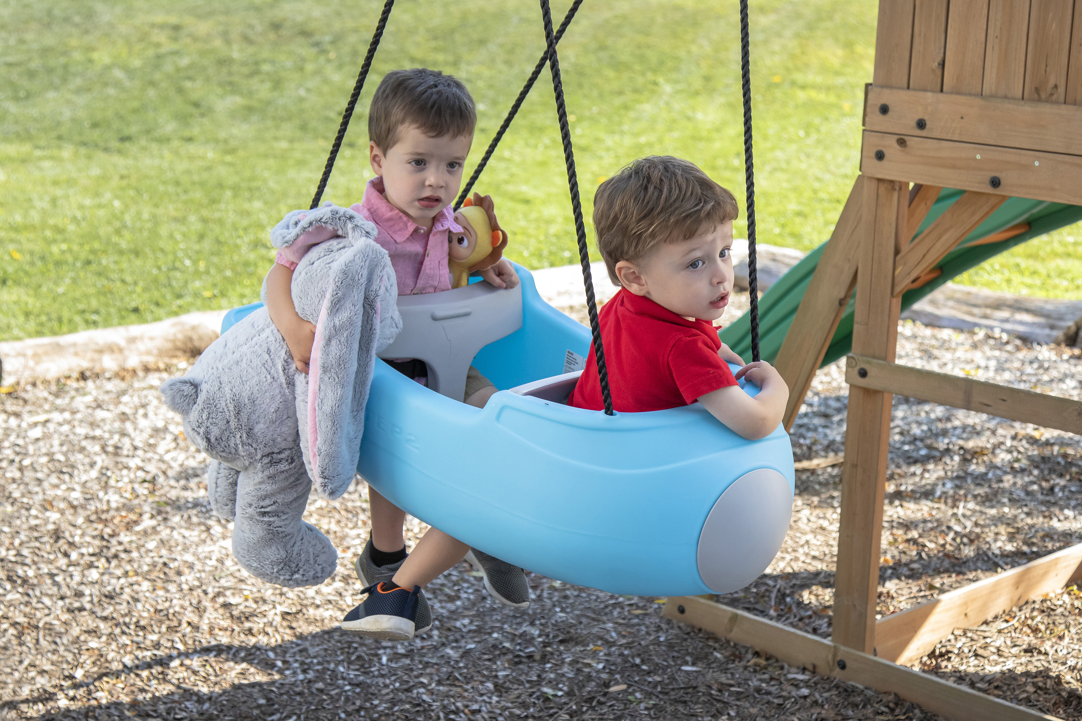 Step2 Rocket Swing for Two Blue-0733538422395 Step2 Rocket Swing for Two Blue
