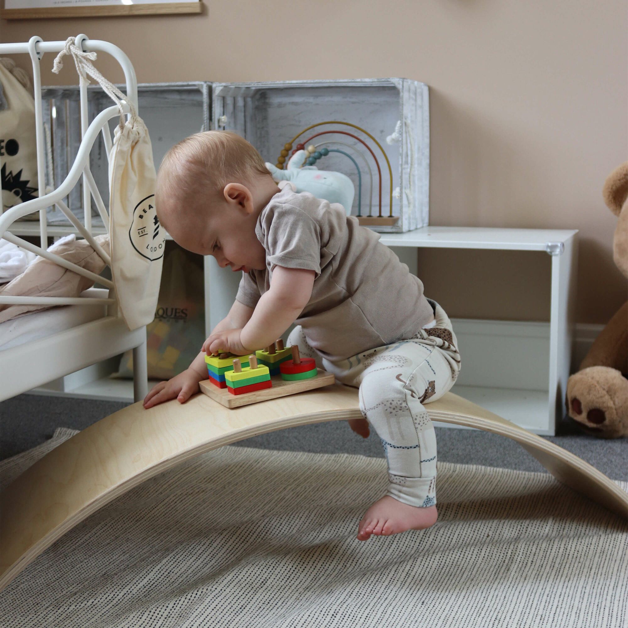 KateHaa Wooden Balance Board