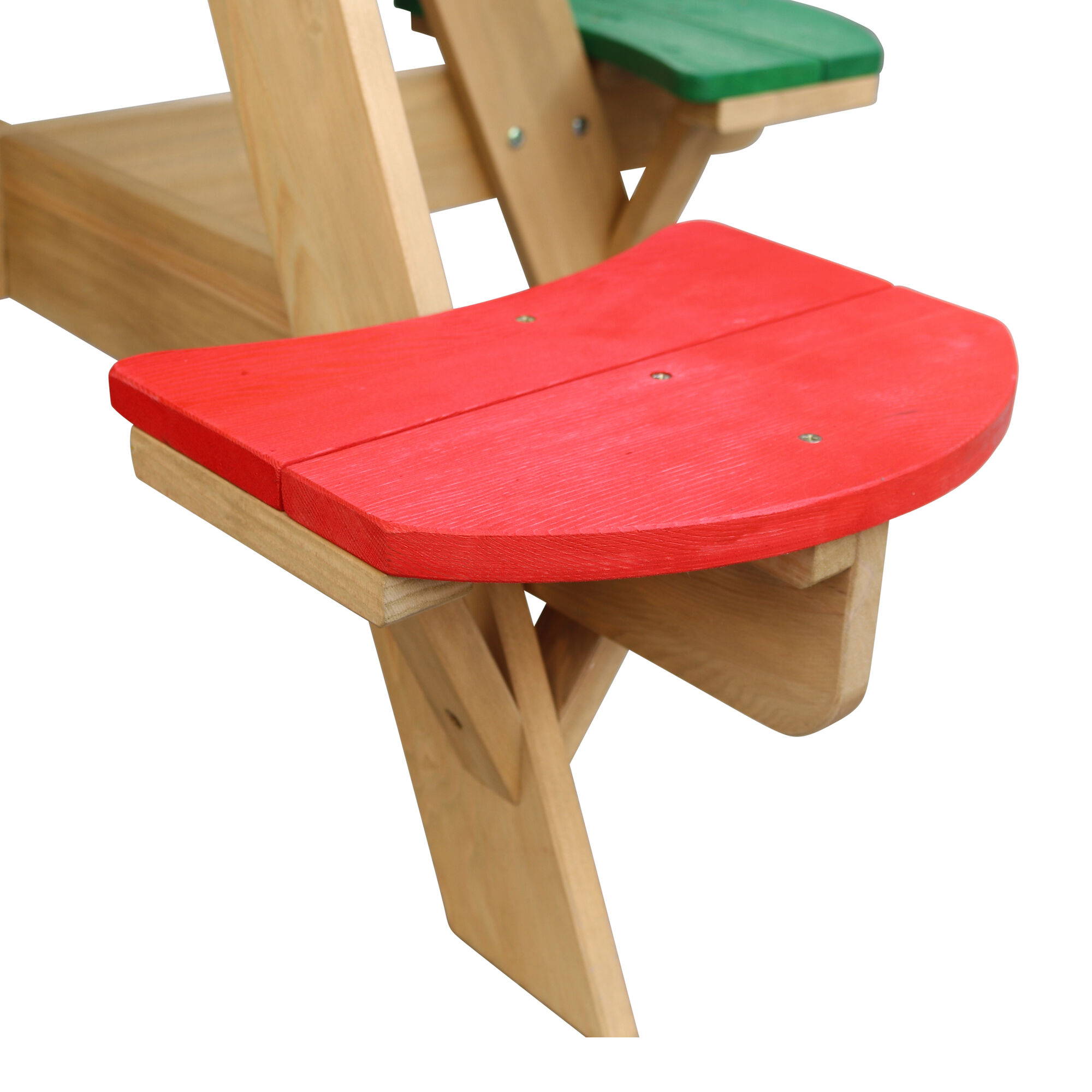 productfoto AXI UFO Picknicktafel Rond Regenboog